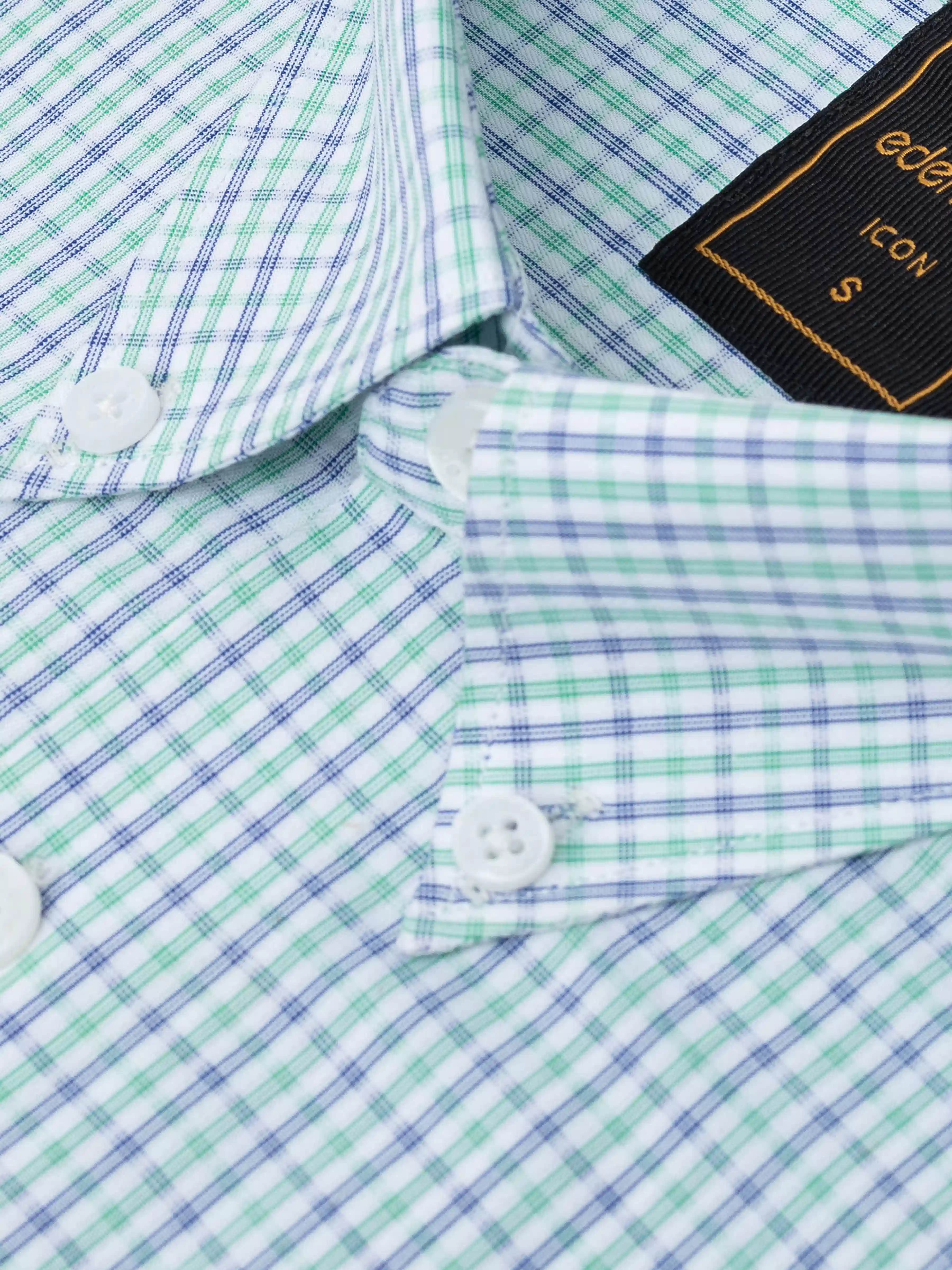 Icon Check Shirt - EMTSI24-50719 - Image 4