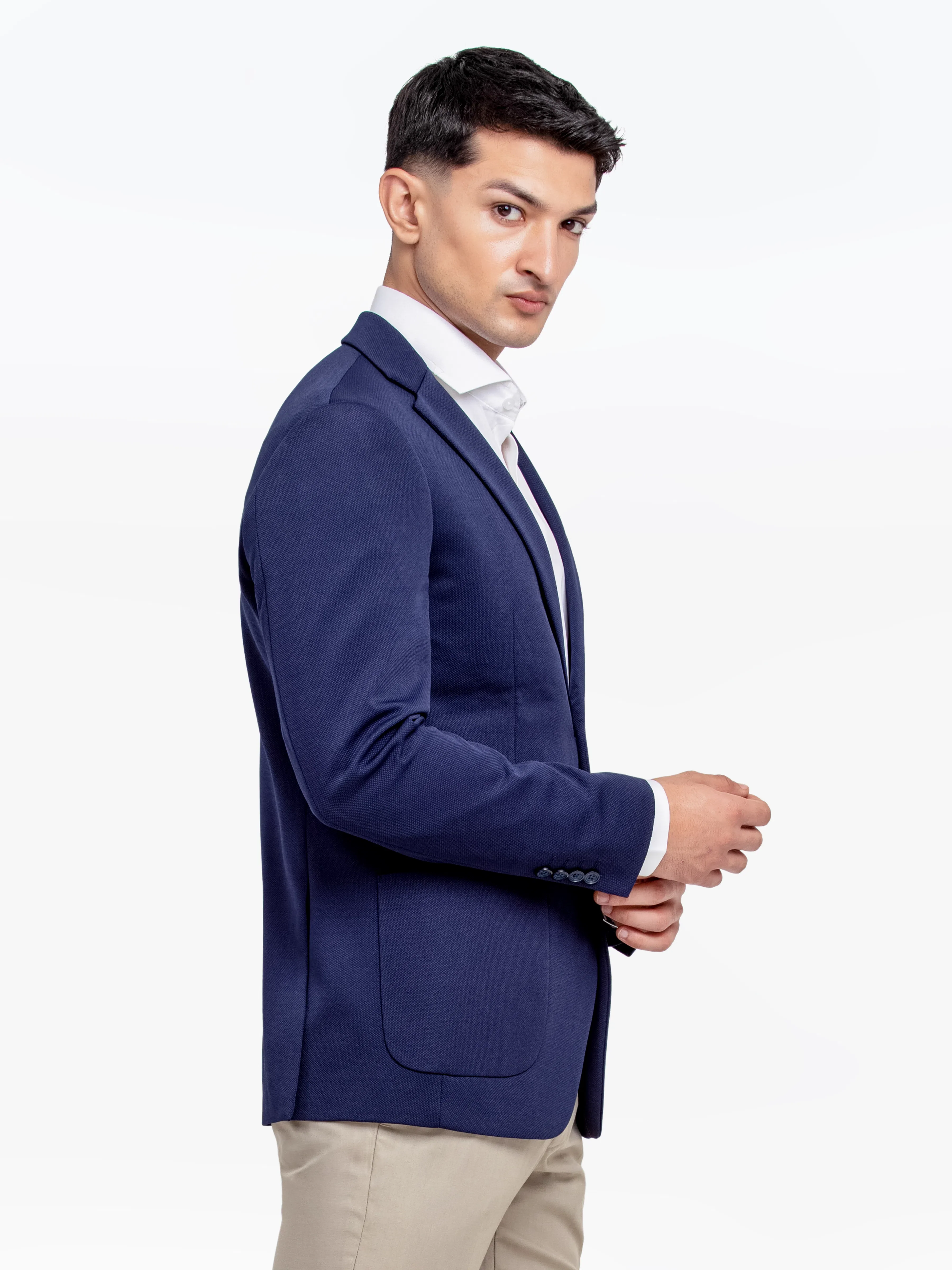 Textured Blazer - EMTB24-6867 - Image 4
