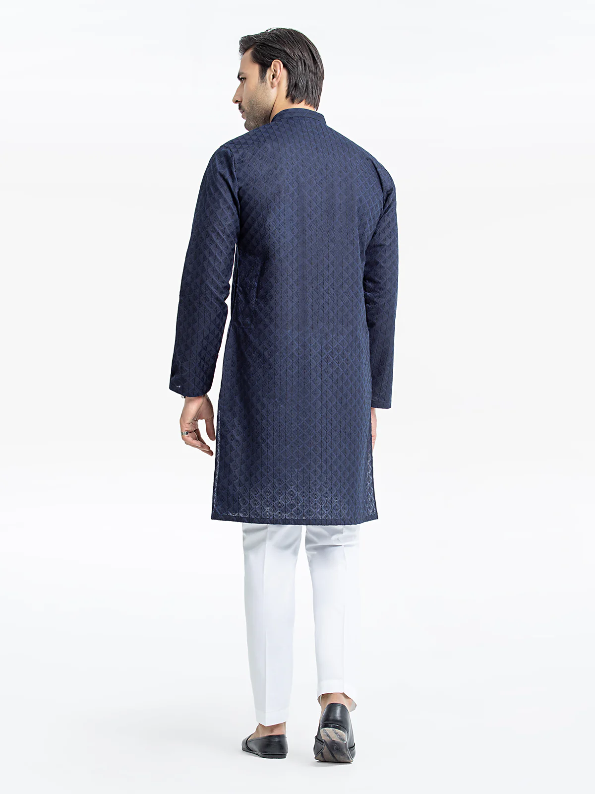 Embroidered Cotton Kurta - EMTK24-99434 - Image 5