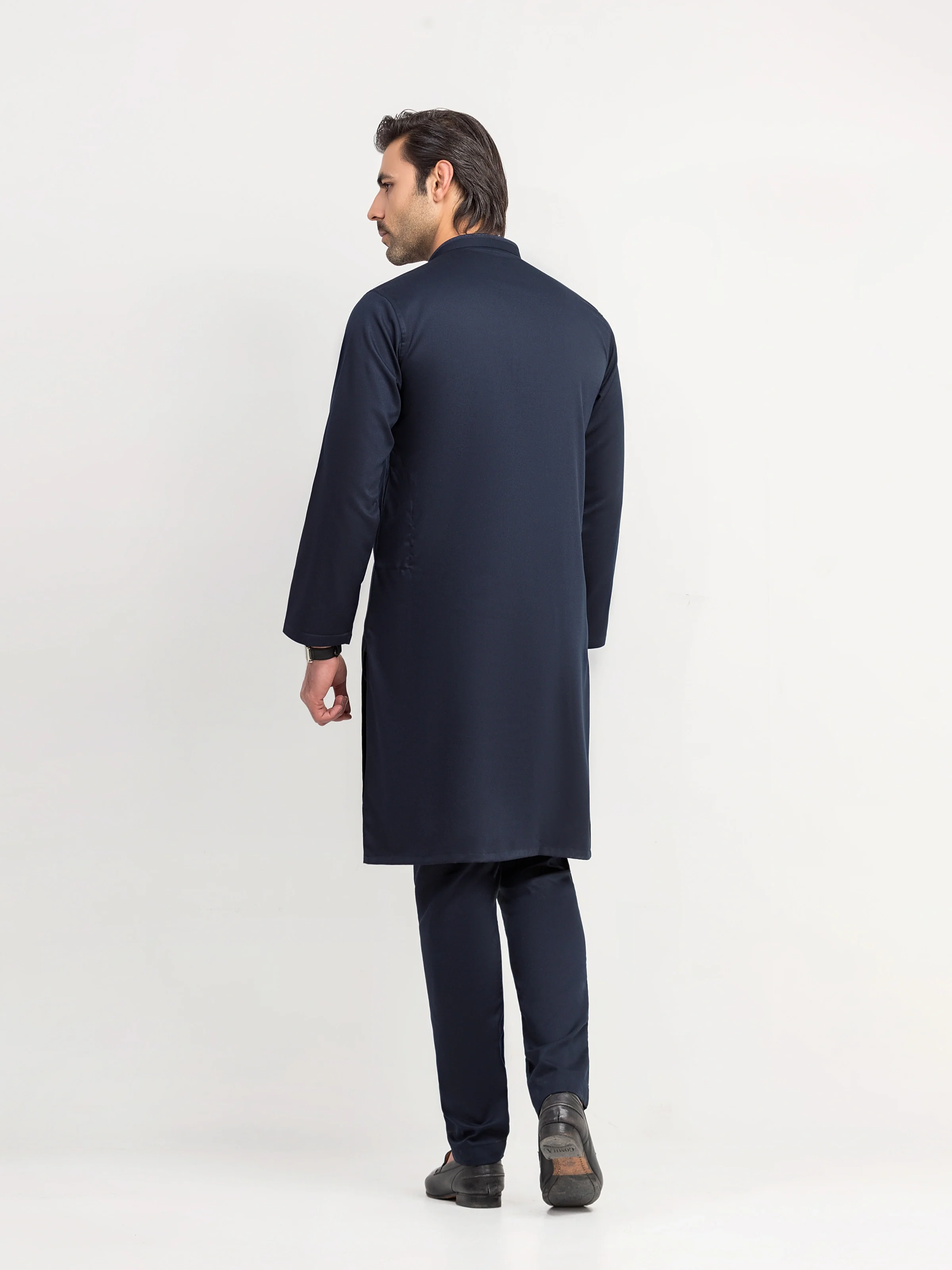 Embroidered Blended Kurta Pajama - EMTKPT5-094 - Image 5
