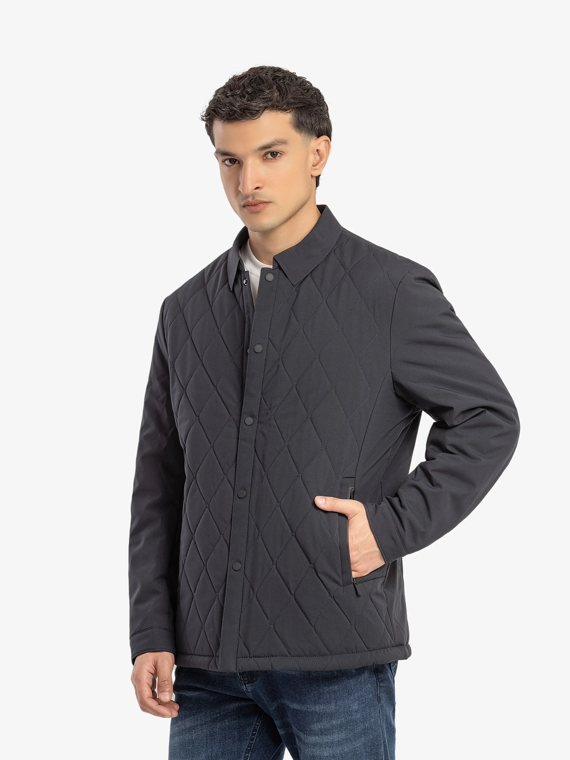 Quilted Shacket - EMTJS5-002 - Image 4