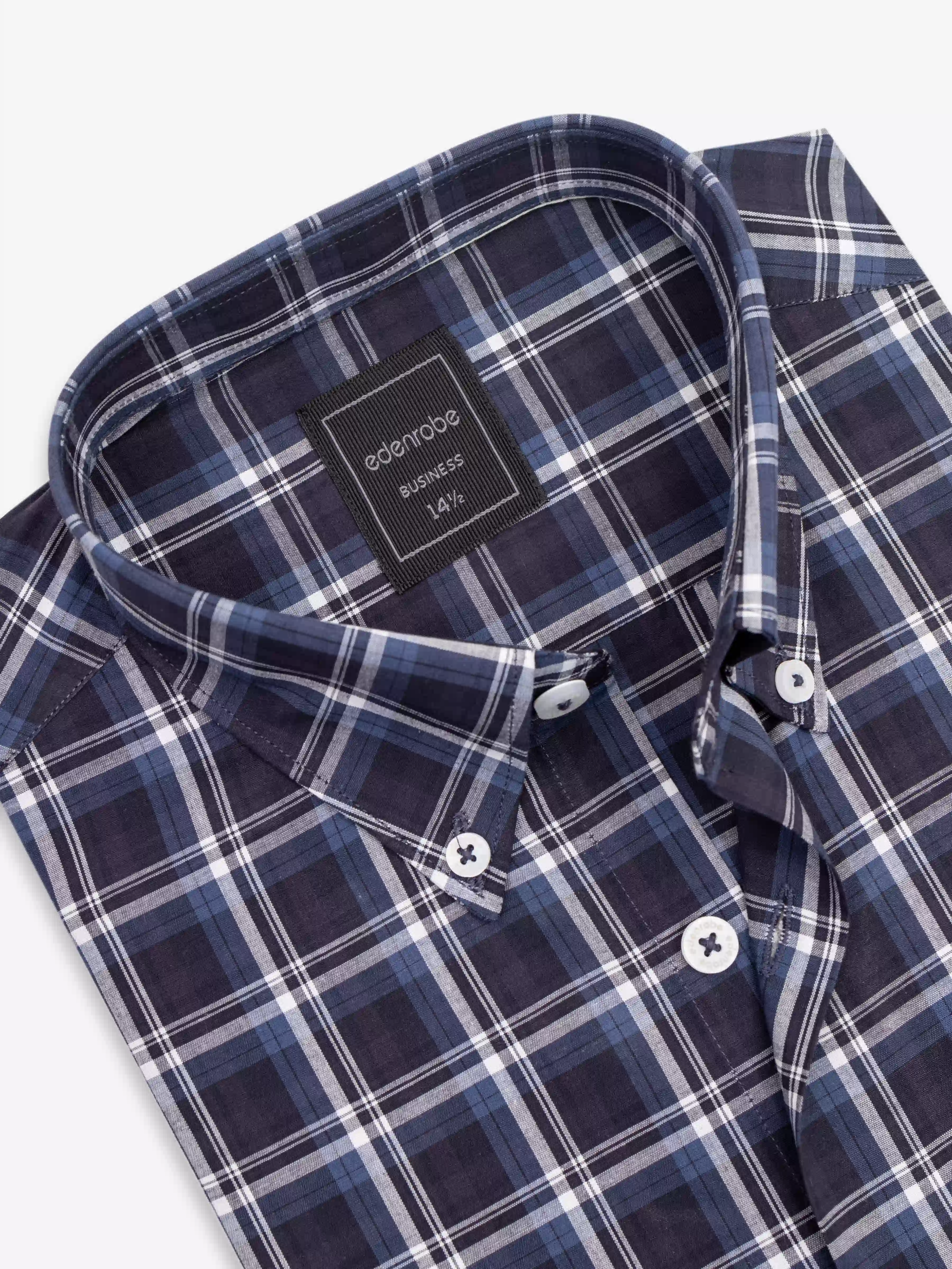 Business Check Shirt - EMTSB6-206 - Image 2