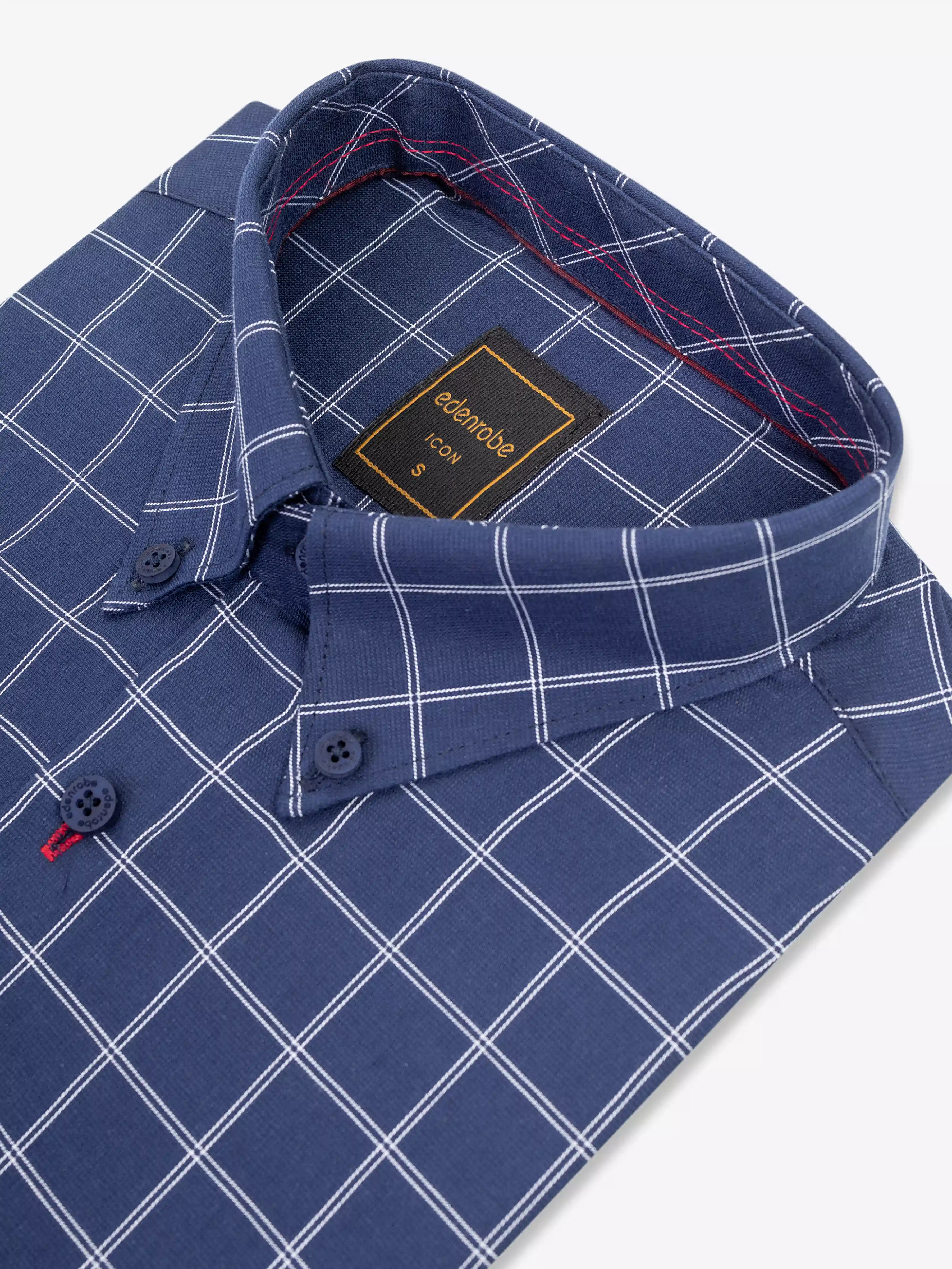 Icon Check Shirt - EMTSI5-50810 - Image 4
