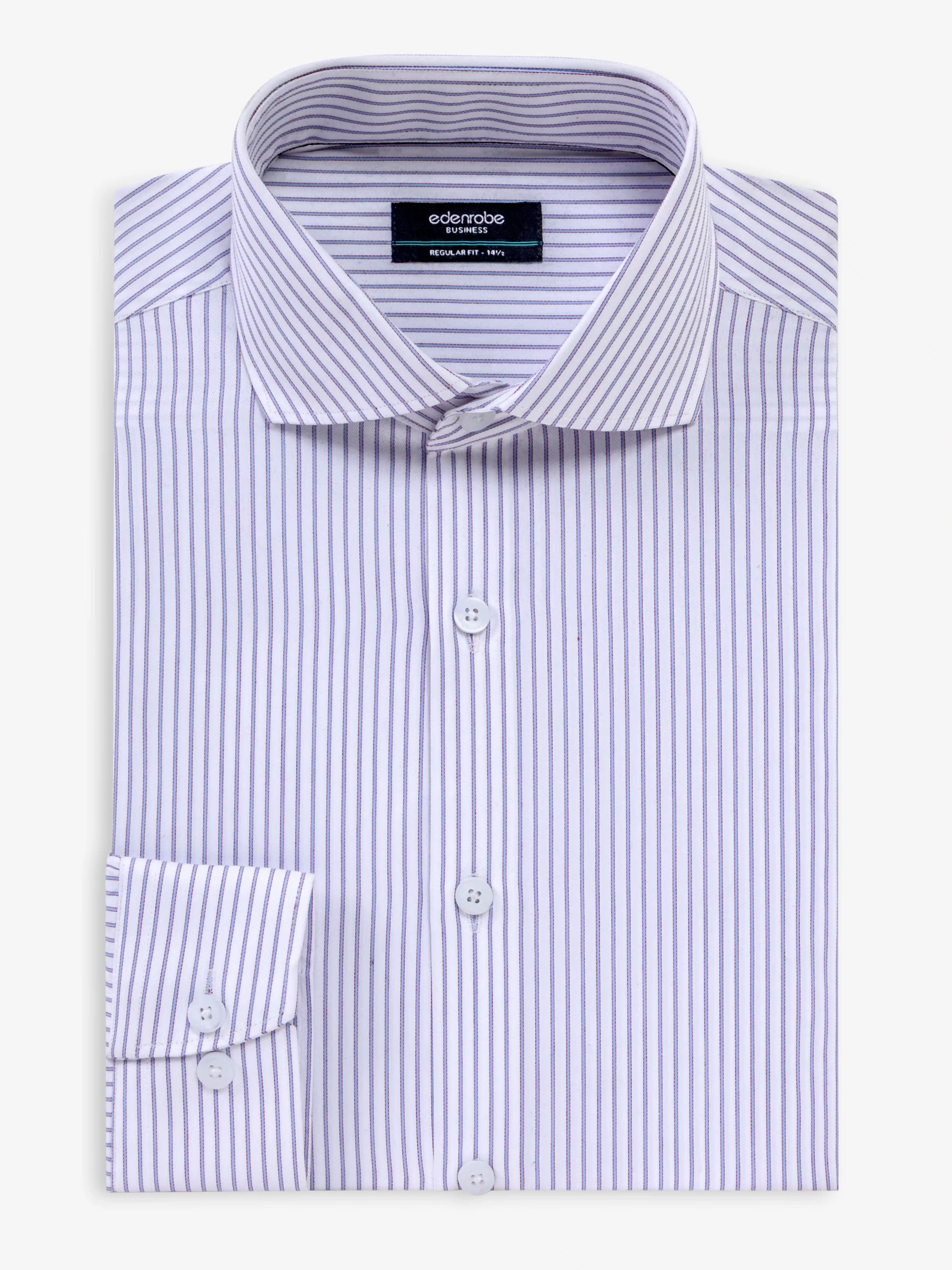 Business Striped Shirt - EMTSB6-215