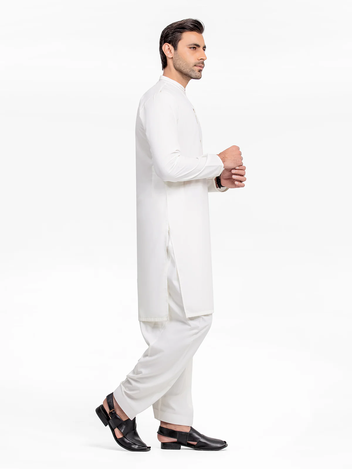 Embroidered Blended Shalwar Kameez - EMTKS24-41086 - Image 4