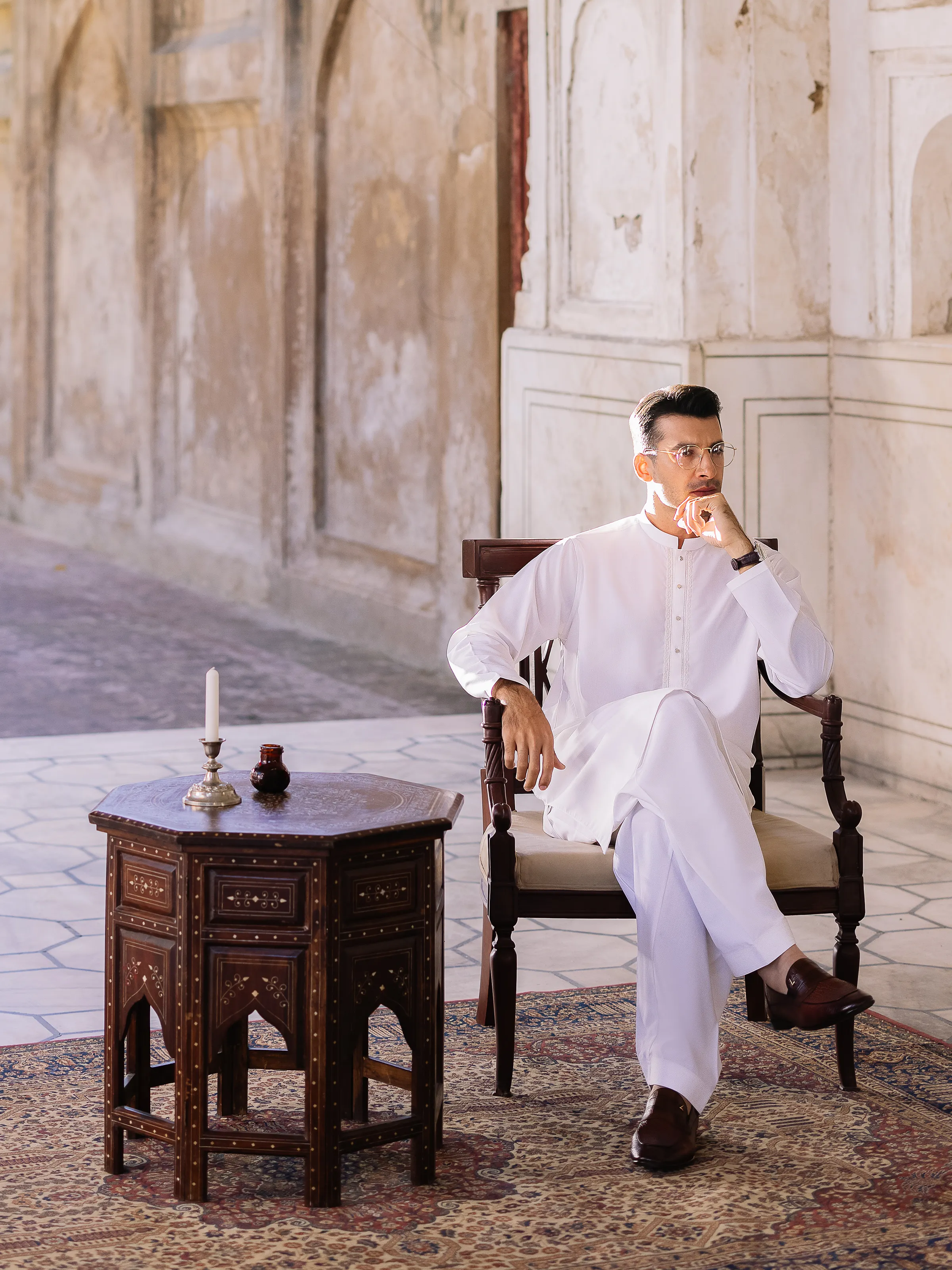 Embroidered Blended Shalwar Kameez - EMTKS5-41161 - Image 3
