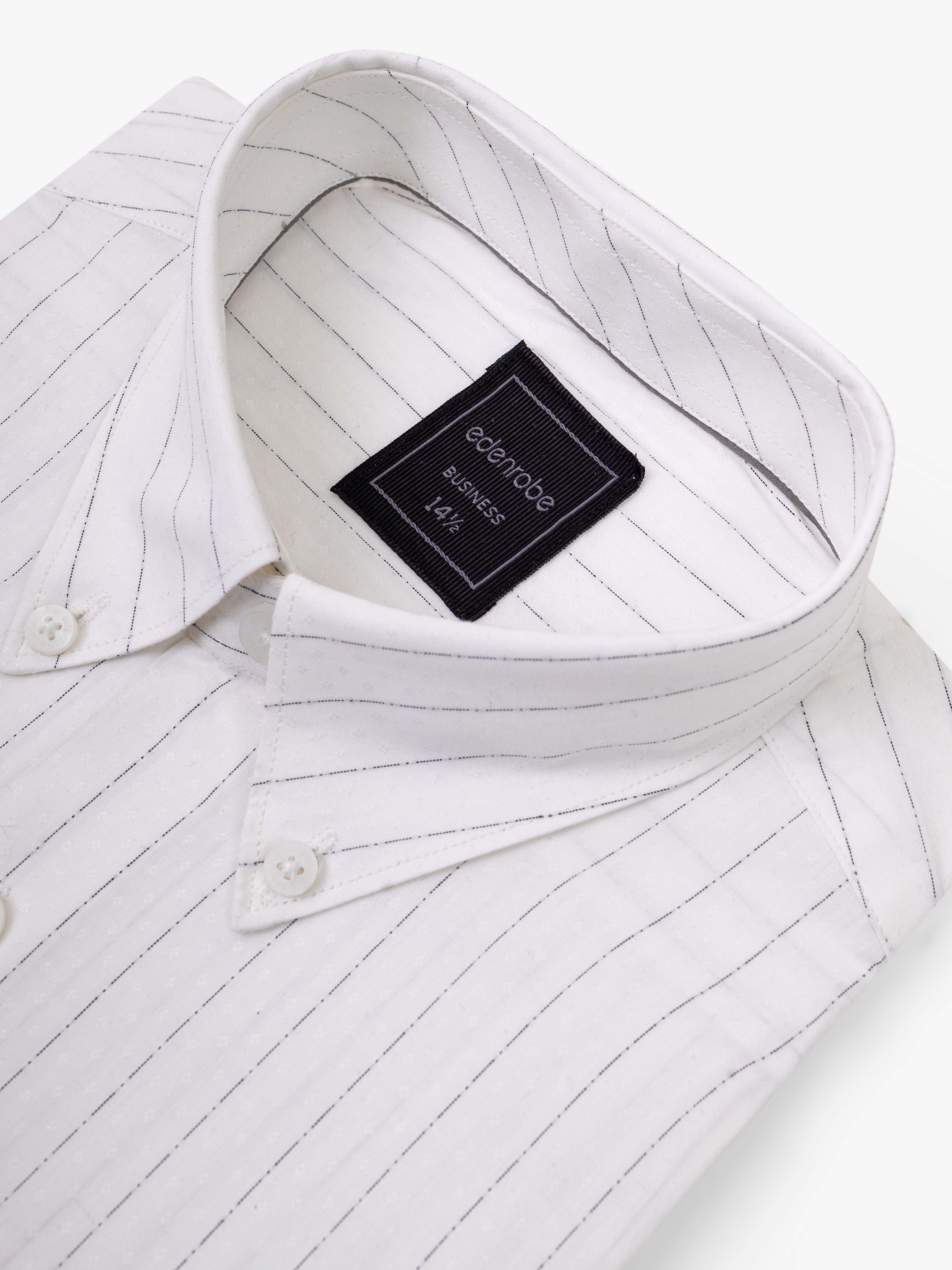 Business Striped Shirt - EMTSB5-171 - Image 3