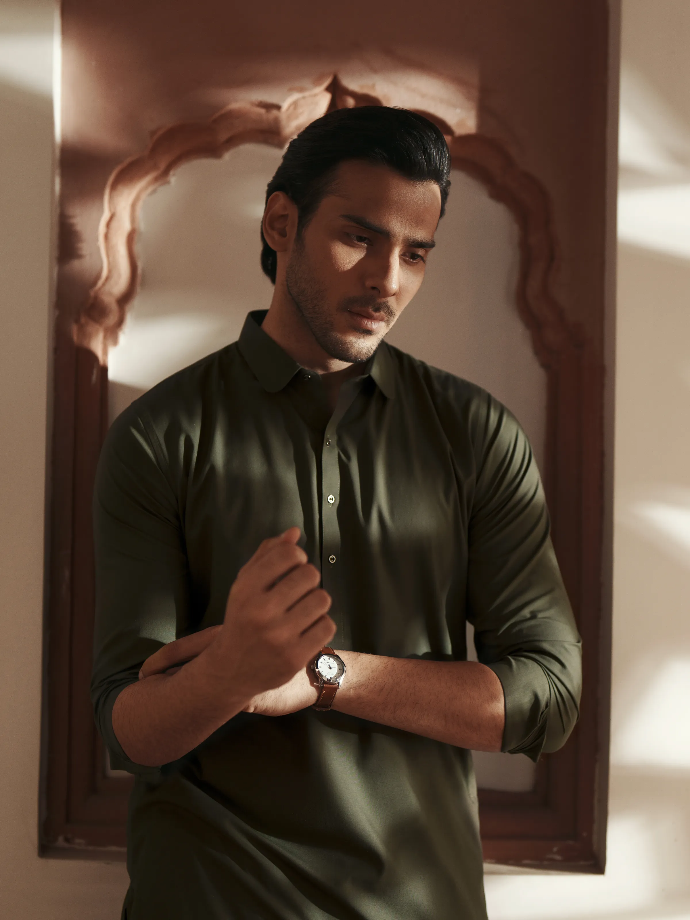 Blended Shalwar Kameez - EMTKST5-99632 - Image 2