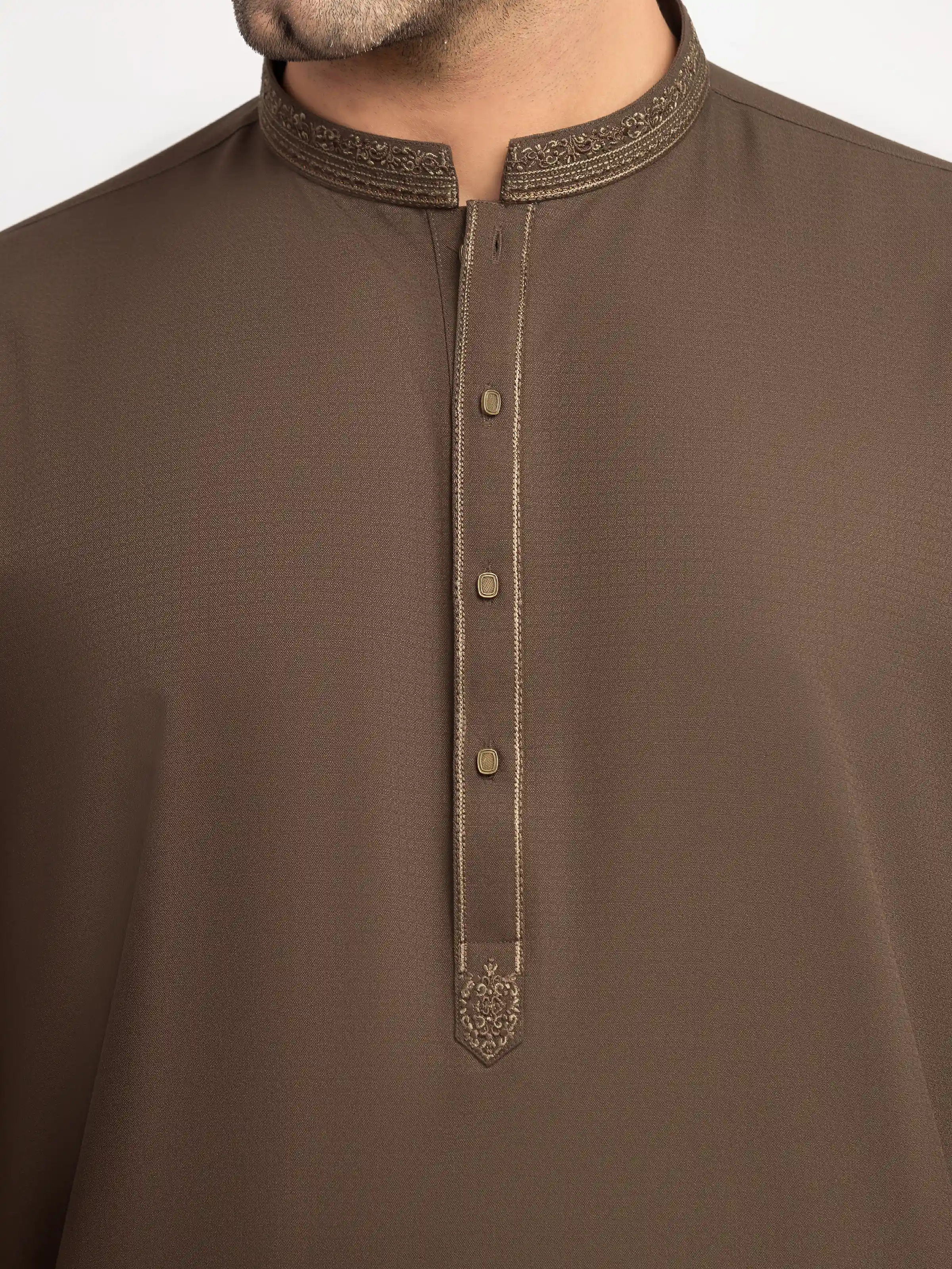 Embroidered Blended Shalwar Kameez - EMTKS5-41204 - Image 3