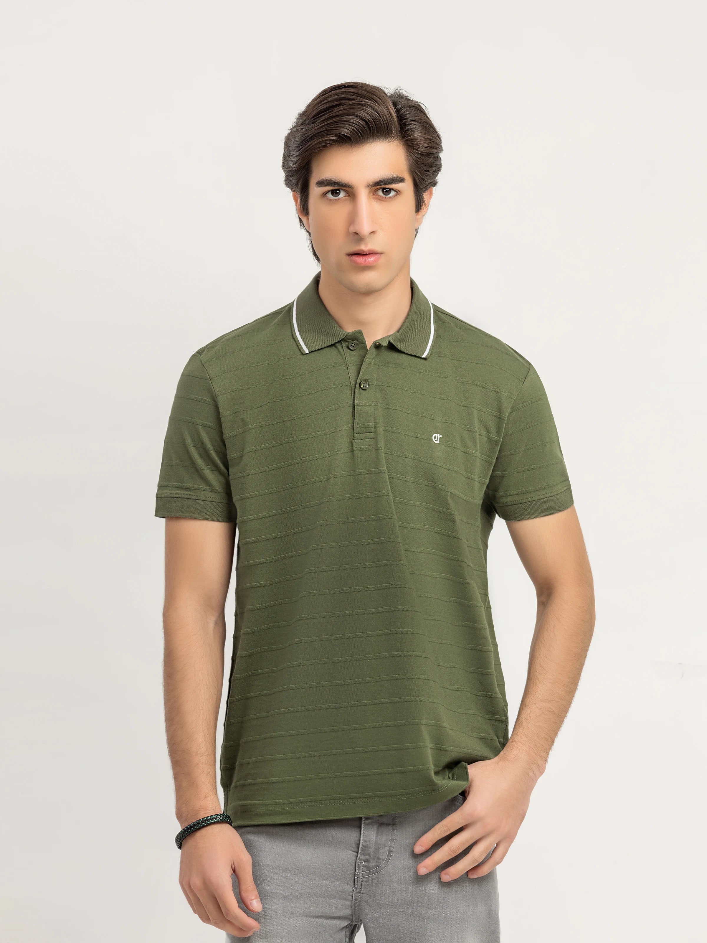 Textured Polo - EMTPS6-085