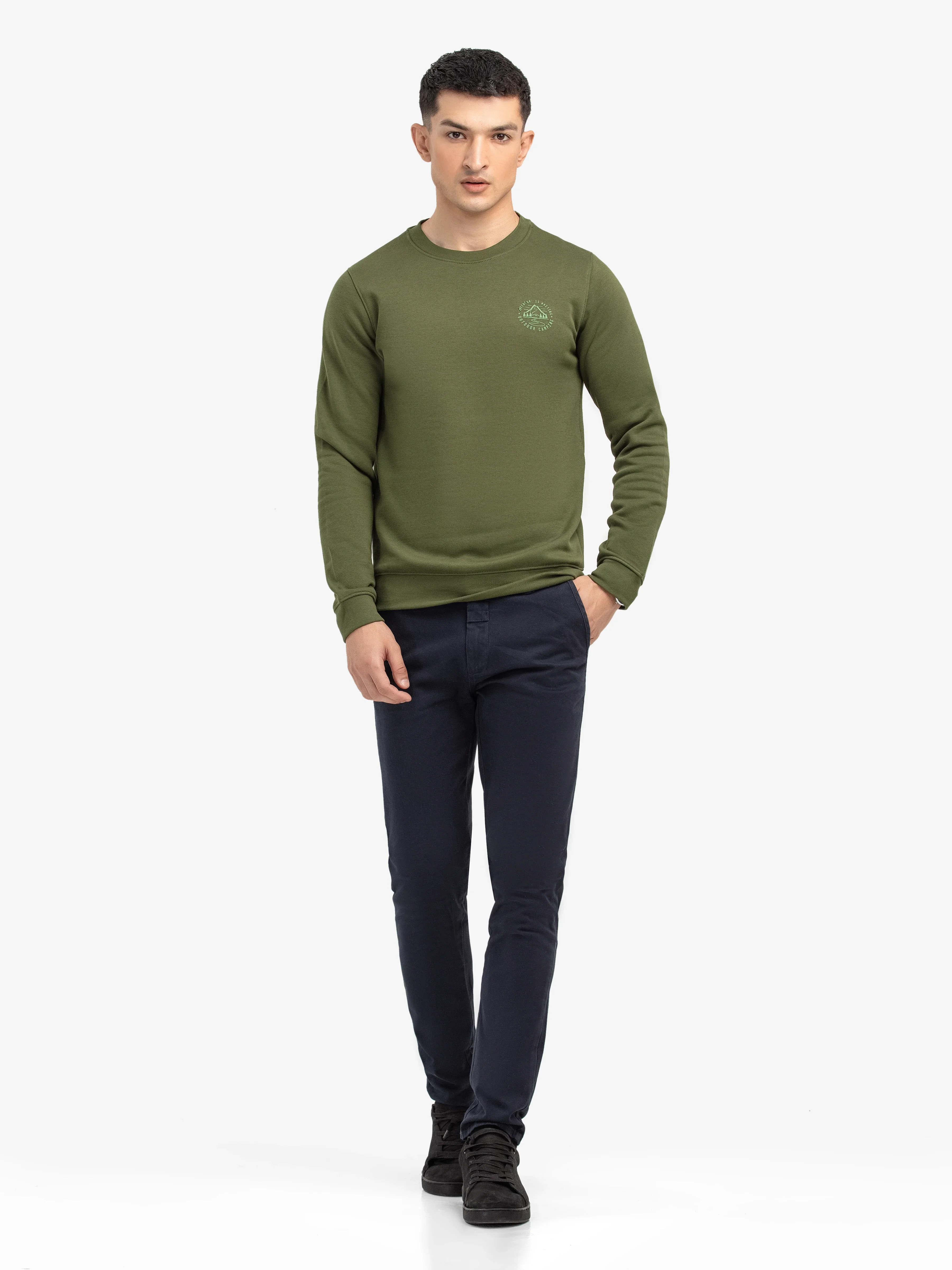 Crew Neck Sweatshirt - EMTSS24-007 - Image 2