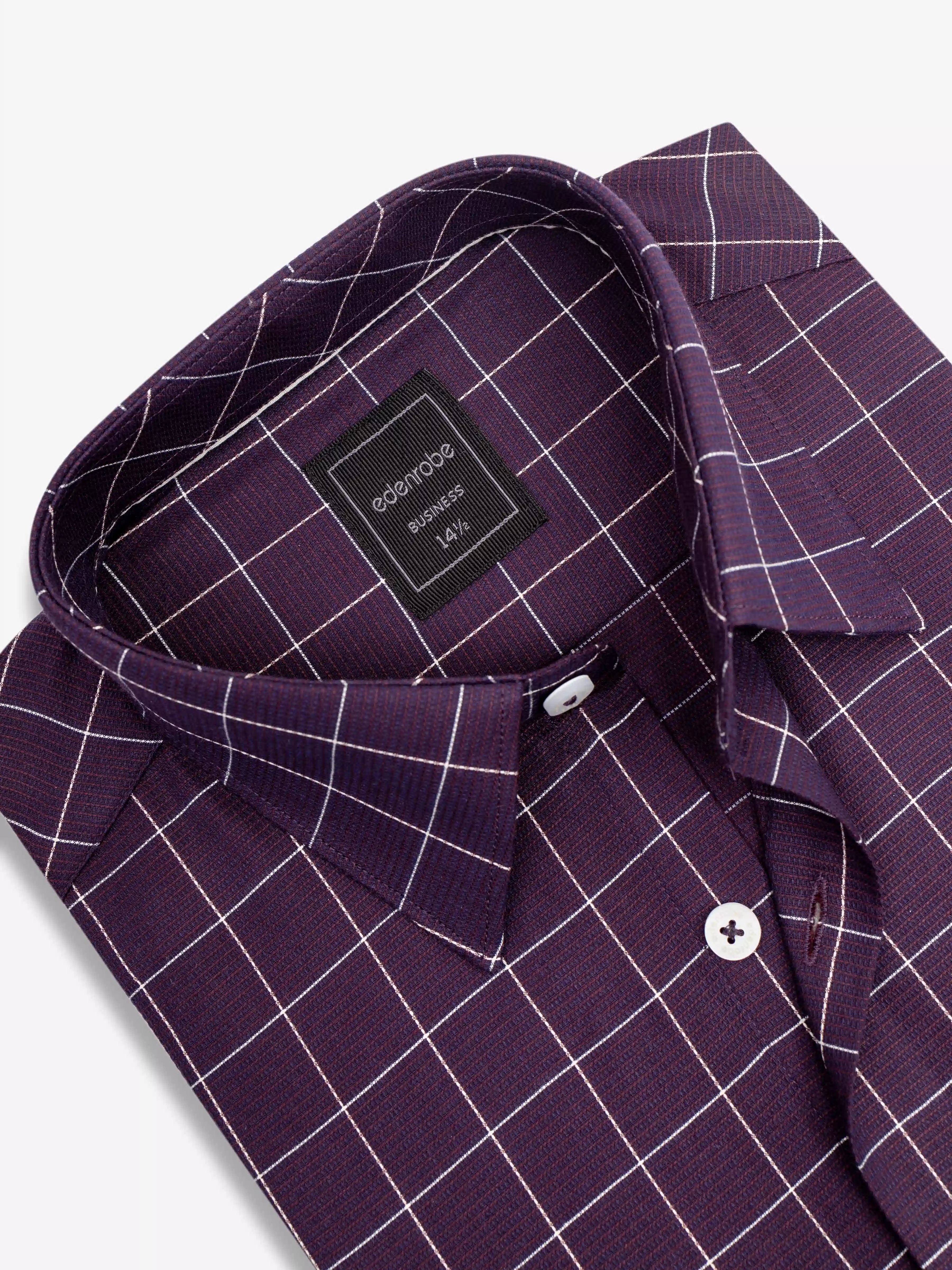 Business Check Shirt - EMTSB6-200 - Image 2