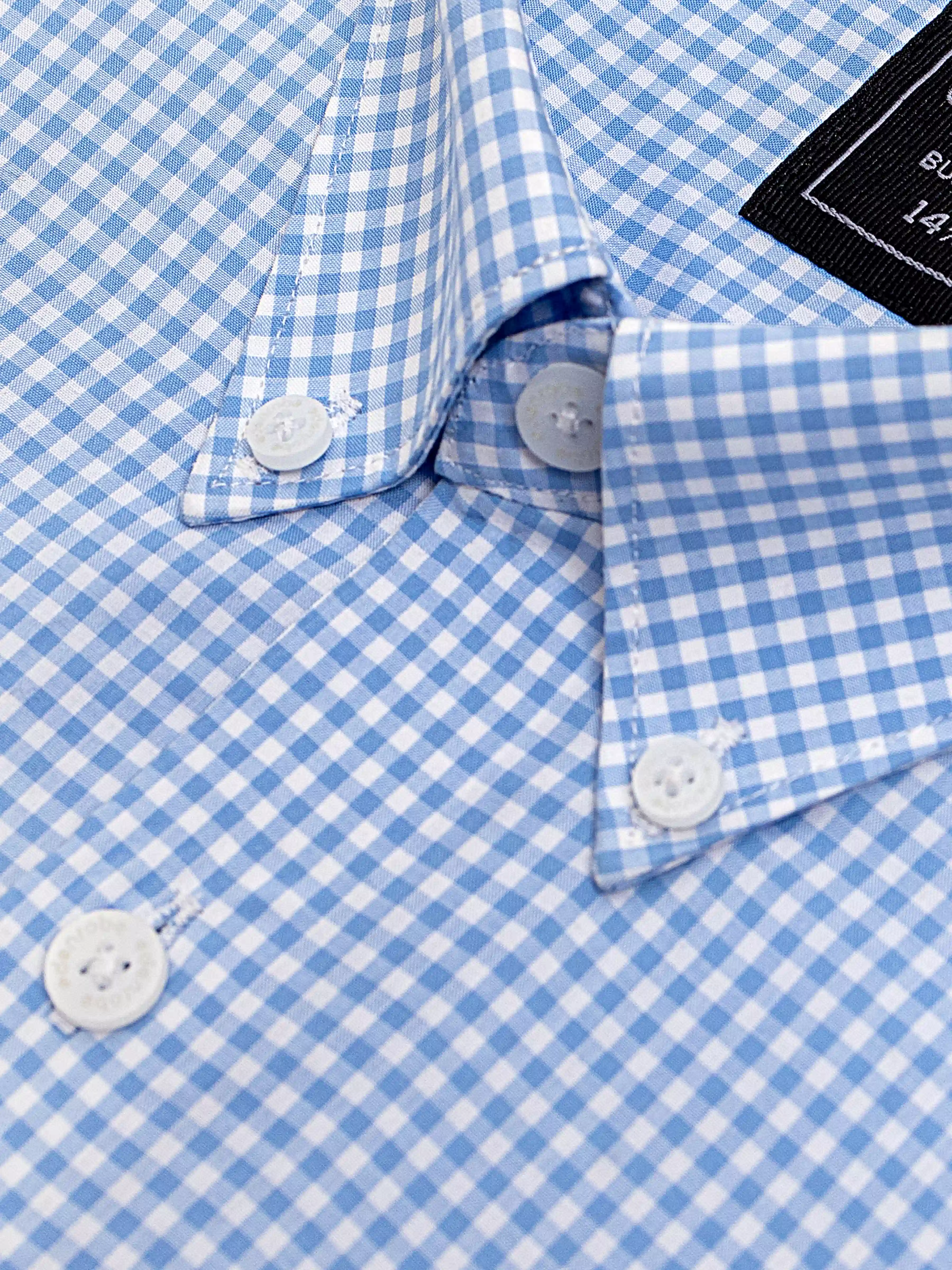 Business Check Shirt - EMTSB6-203 - Image 3