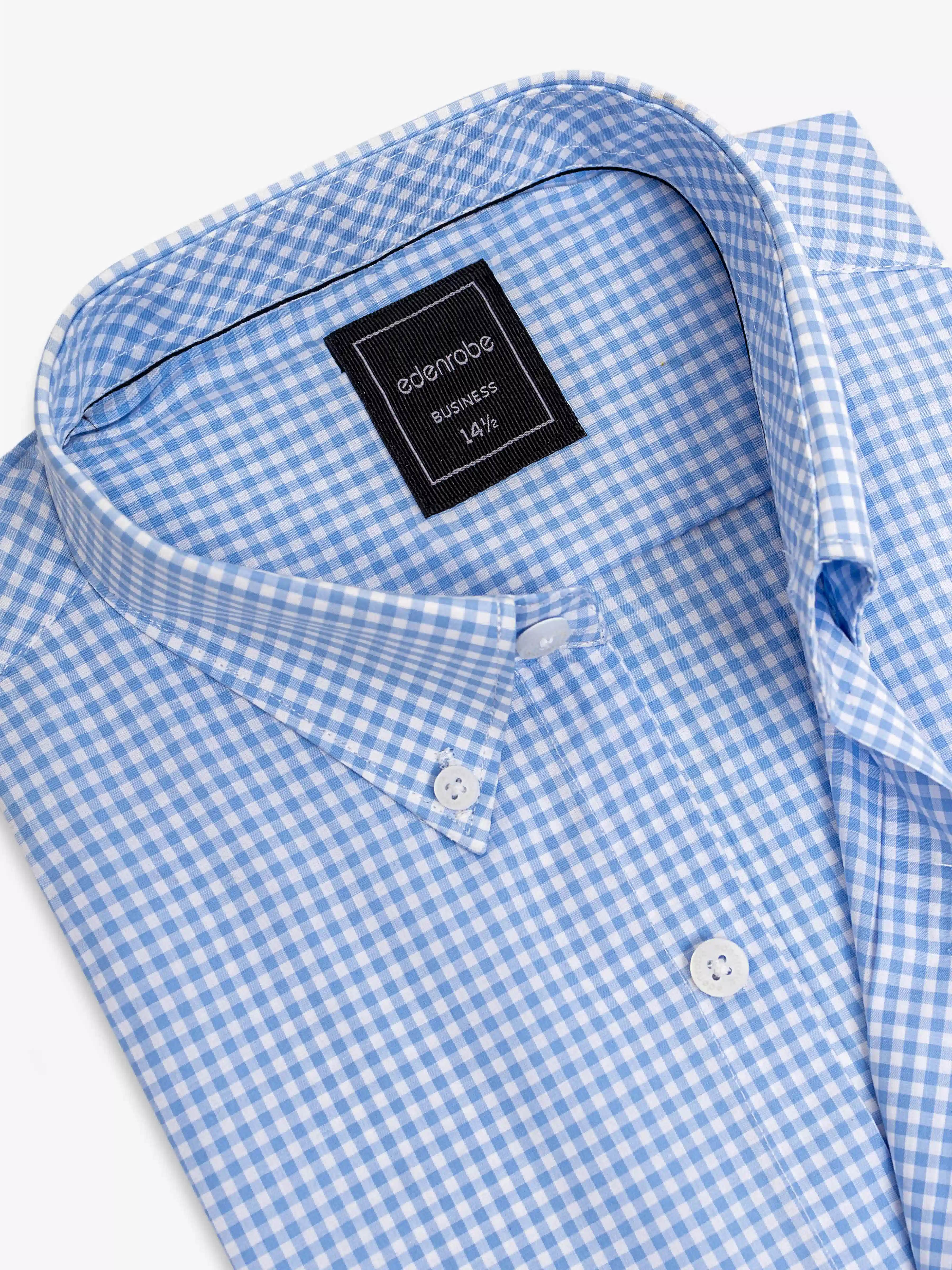 Business Check Shirt - EMTSB6-203 - Image 4