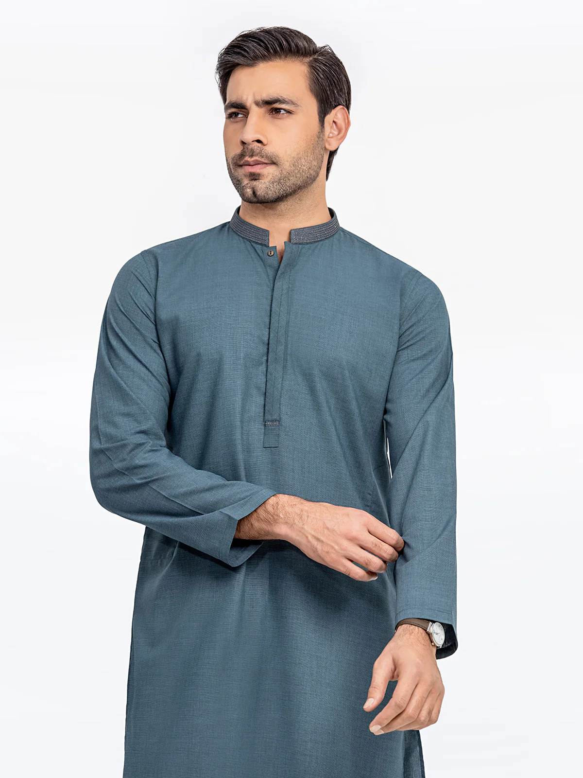Blended Kurta - EMTK24S-99430 - Image 2