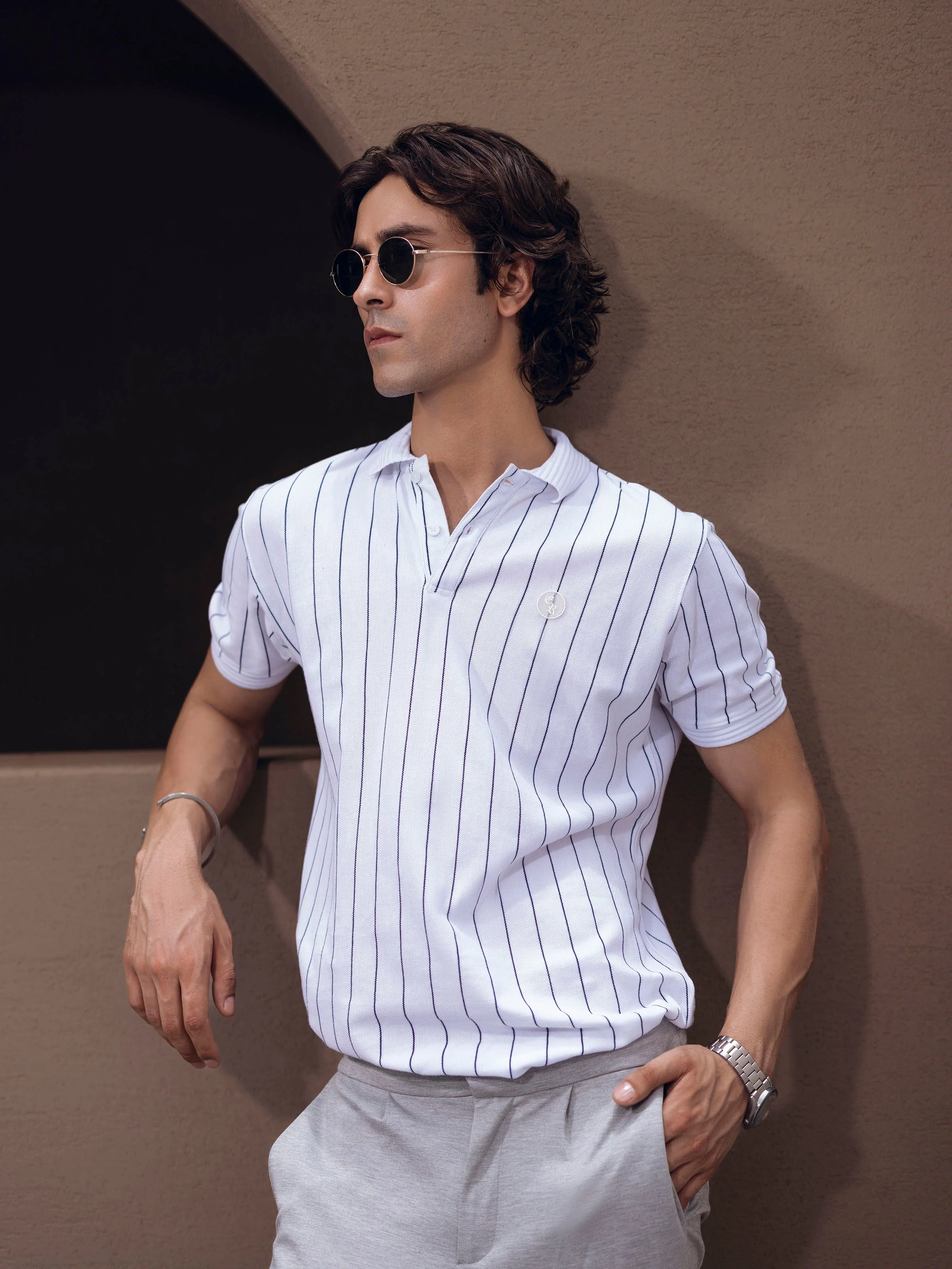 Striped Polo - EMTPS5-010 - Image 4