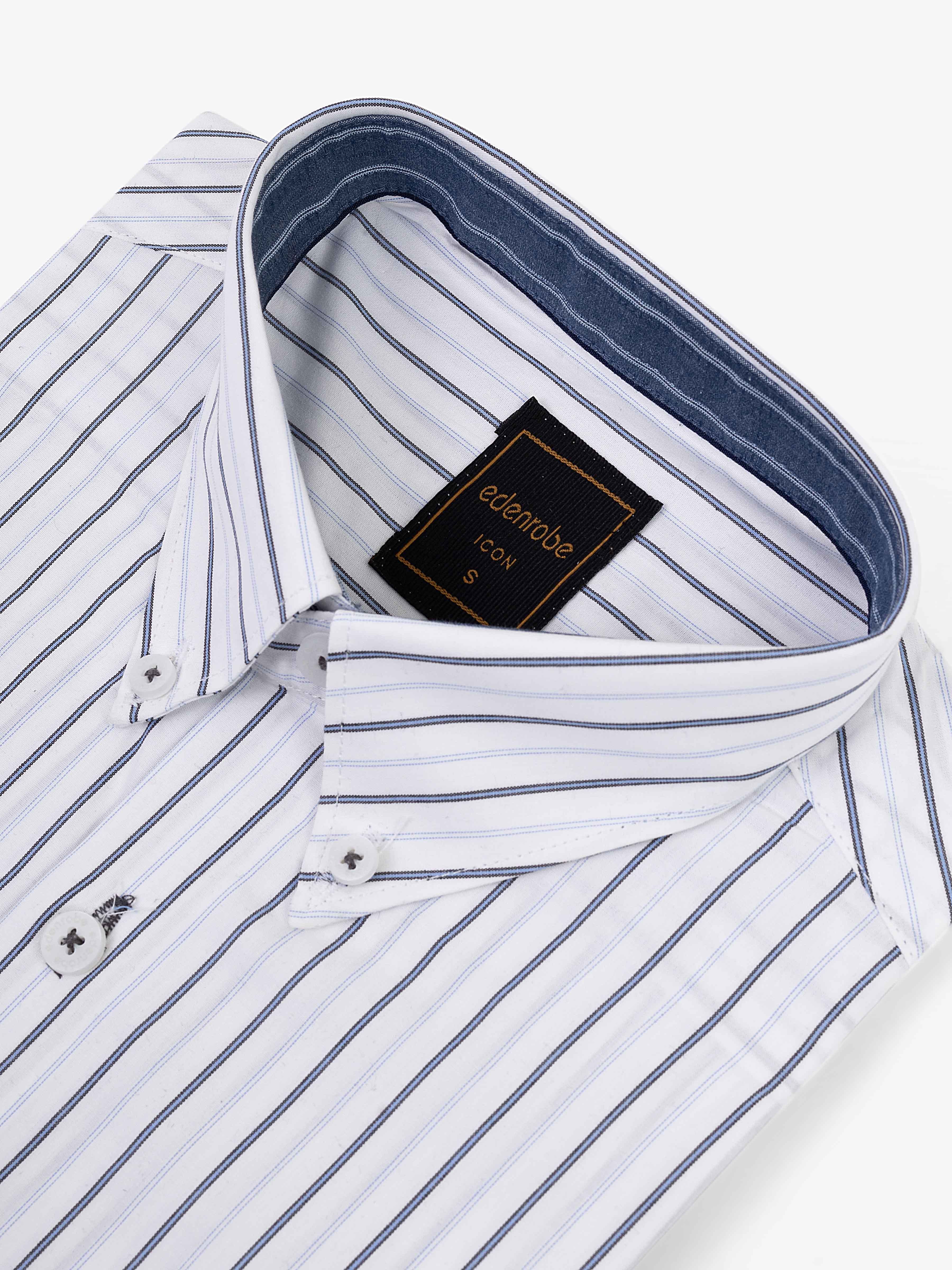 Icon Striped Shirt - EMTSI5-50808 - Image 3
