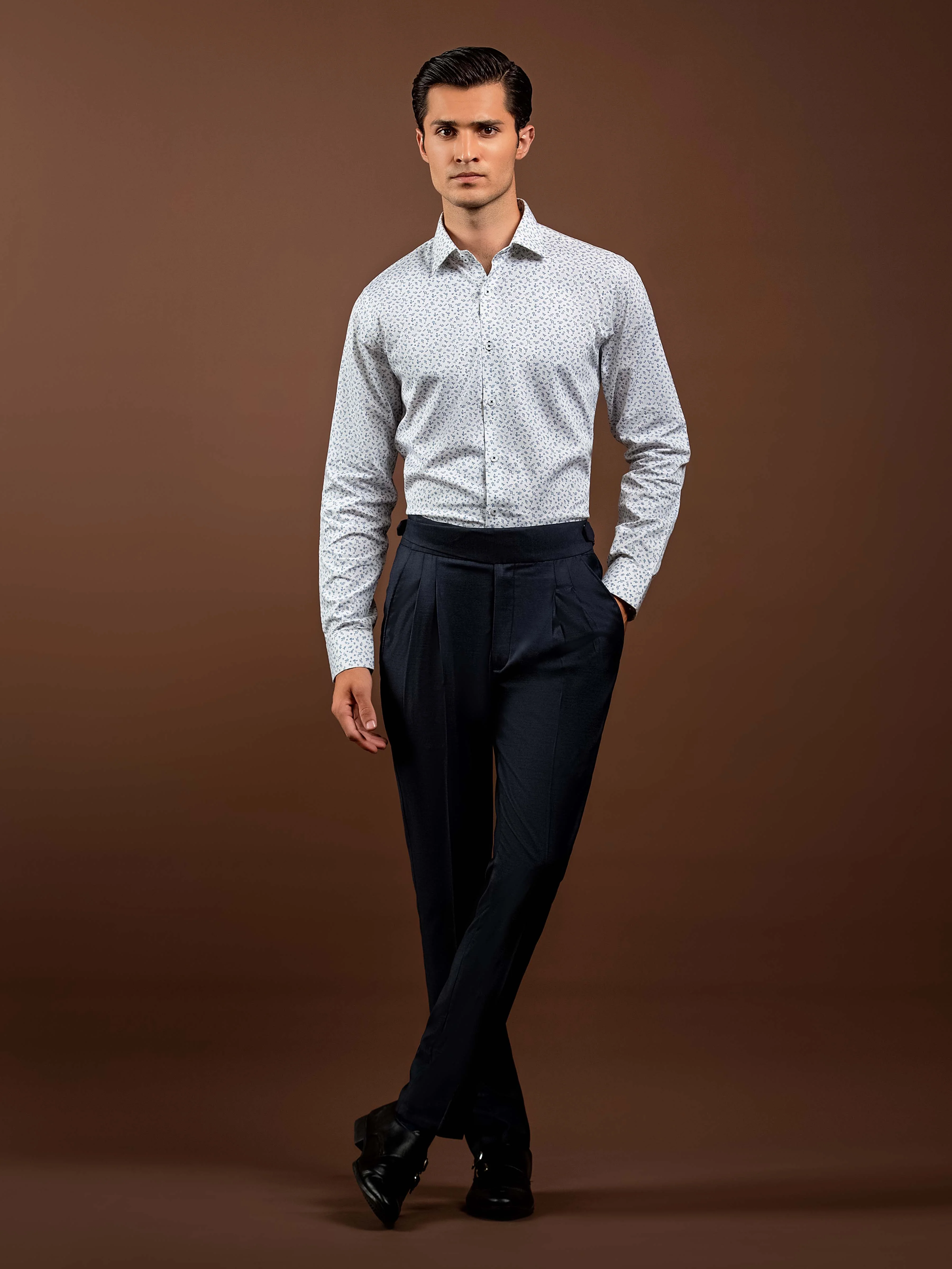 Icon Textured Shirt - EMTSI5-50840 - Image 4