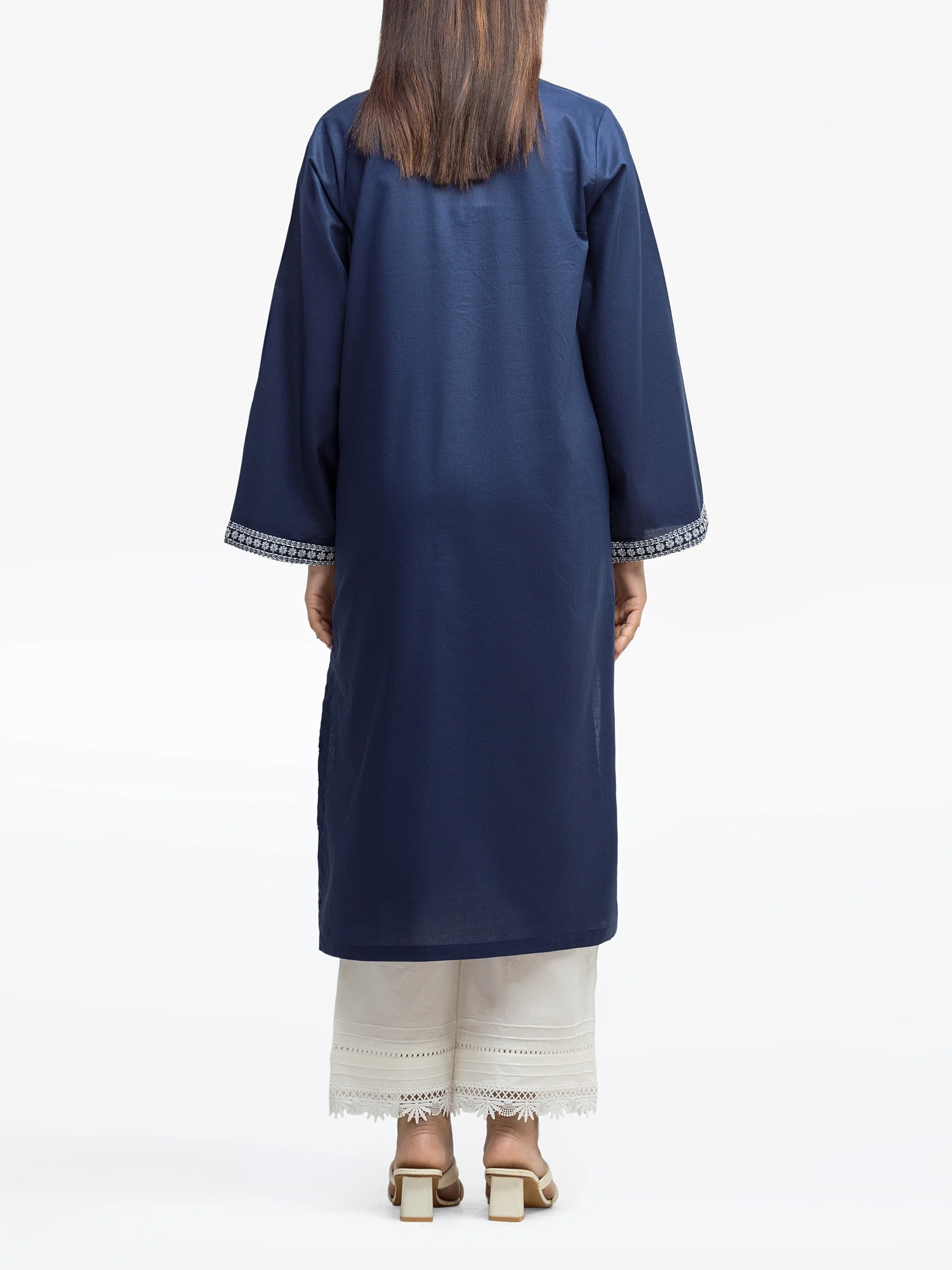 Embroidered Cambric Shirt - EWTKE25-81600S - Image 6