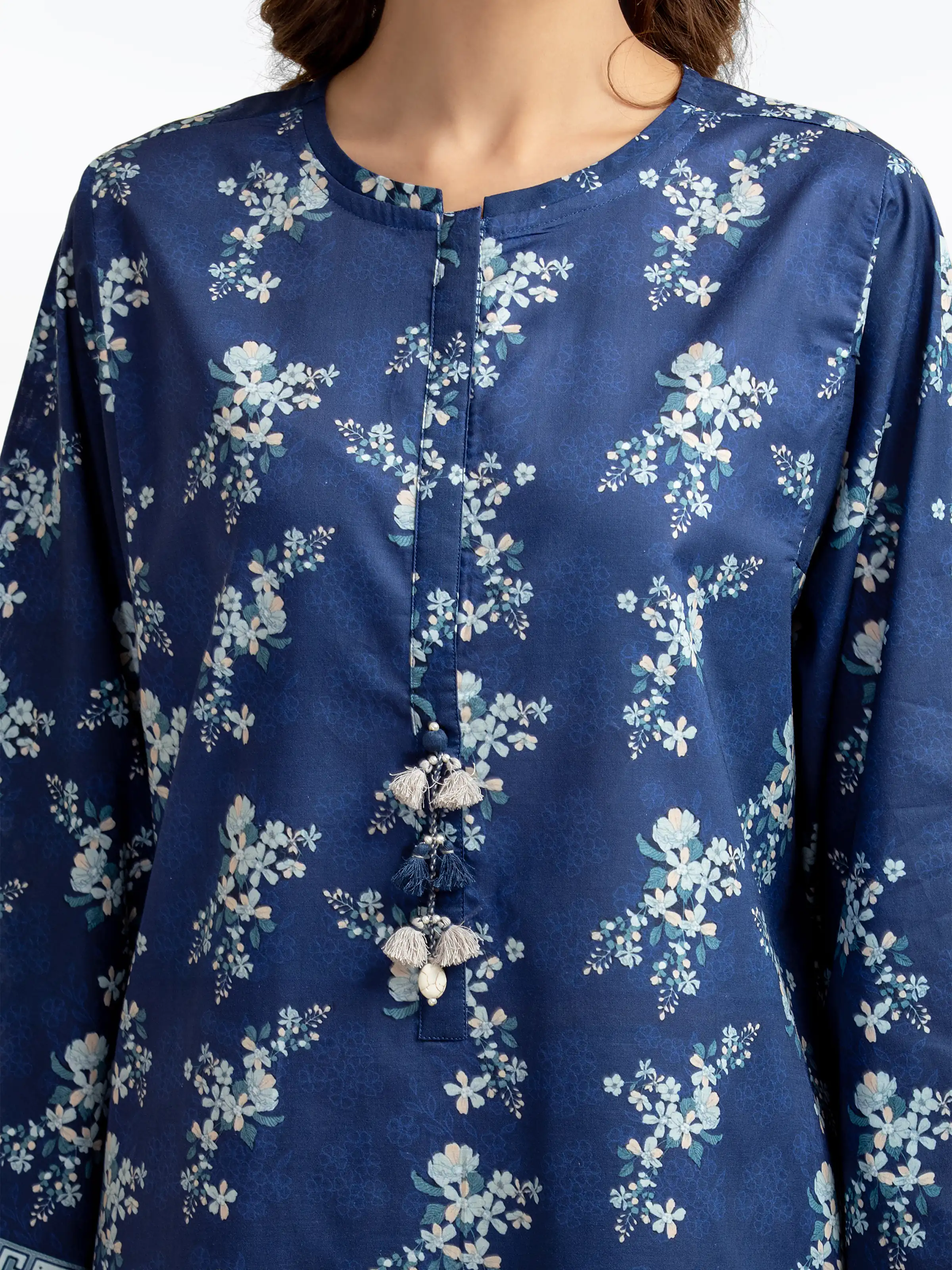 Printed Cambric Shirt - EWTKP5-81638S - Image 3