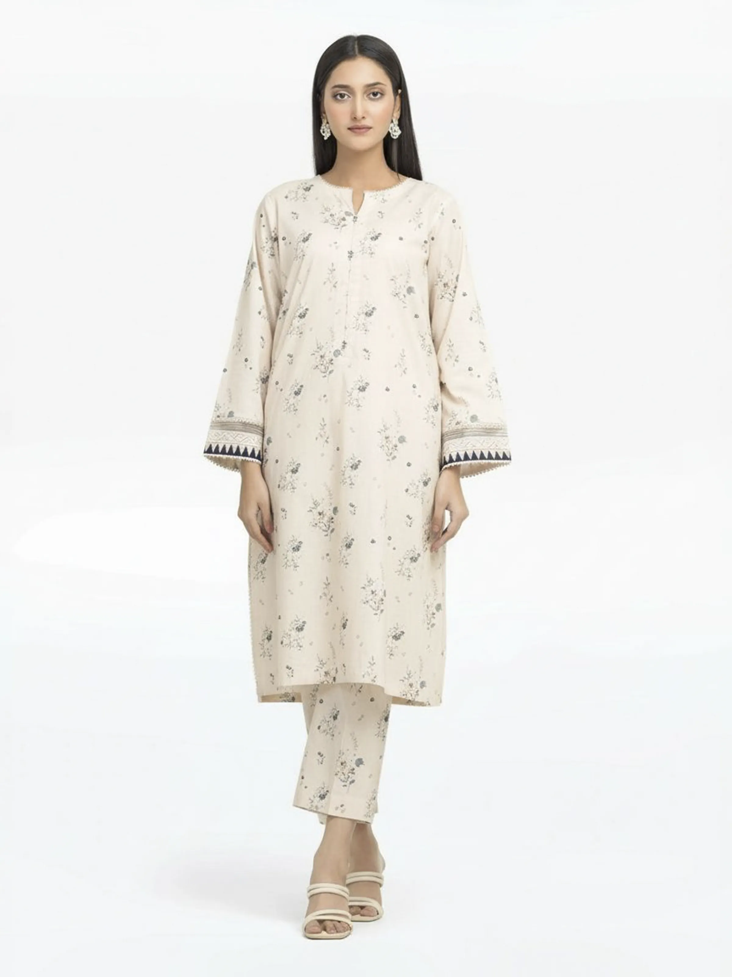 Printed Cambric Shirt - EWTKP5-81708S