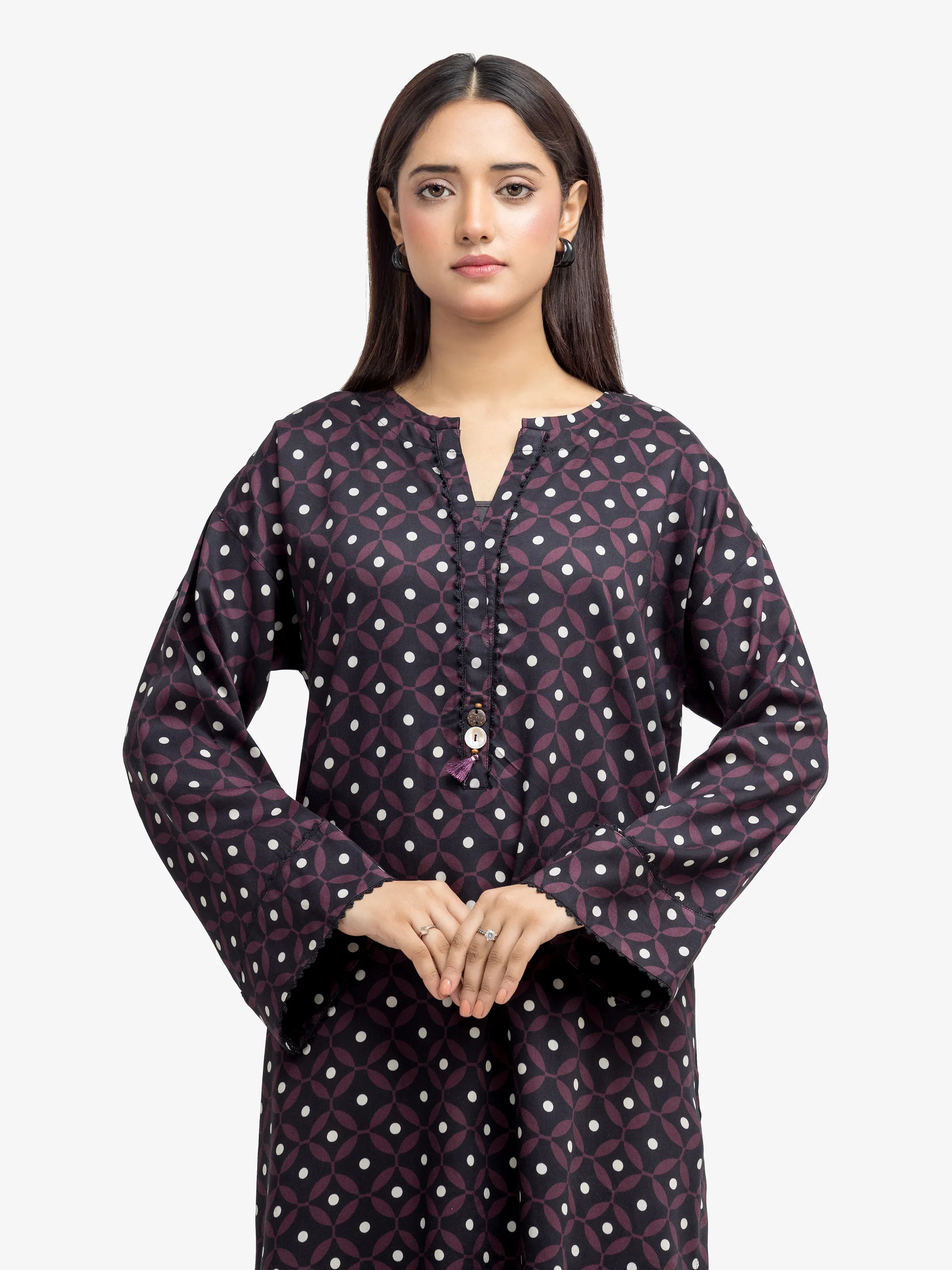 Printed Viscose Shirt - EWTKP24-81470S - Image 2