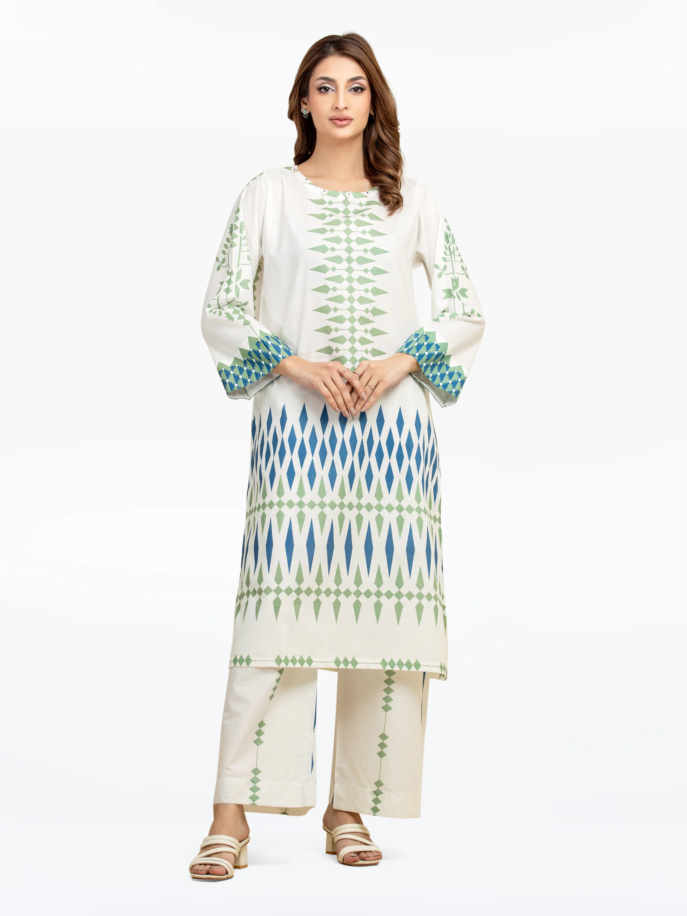 Printed Cambric Co-Ord Set - EWTKP5-81645ST