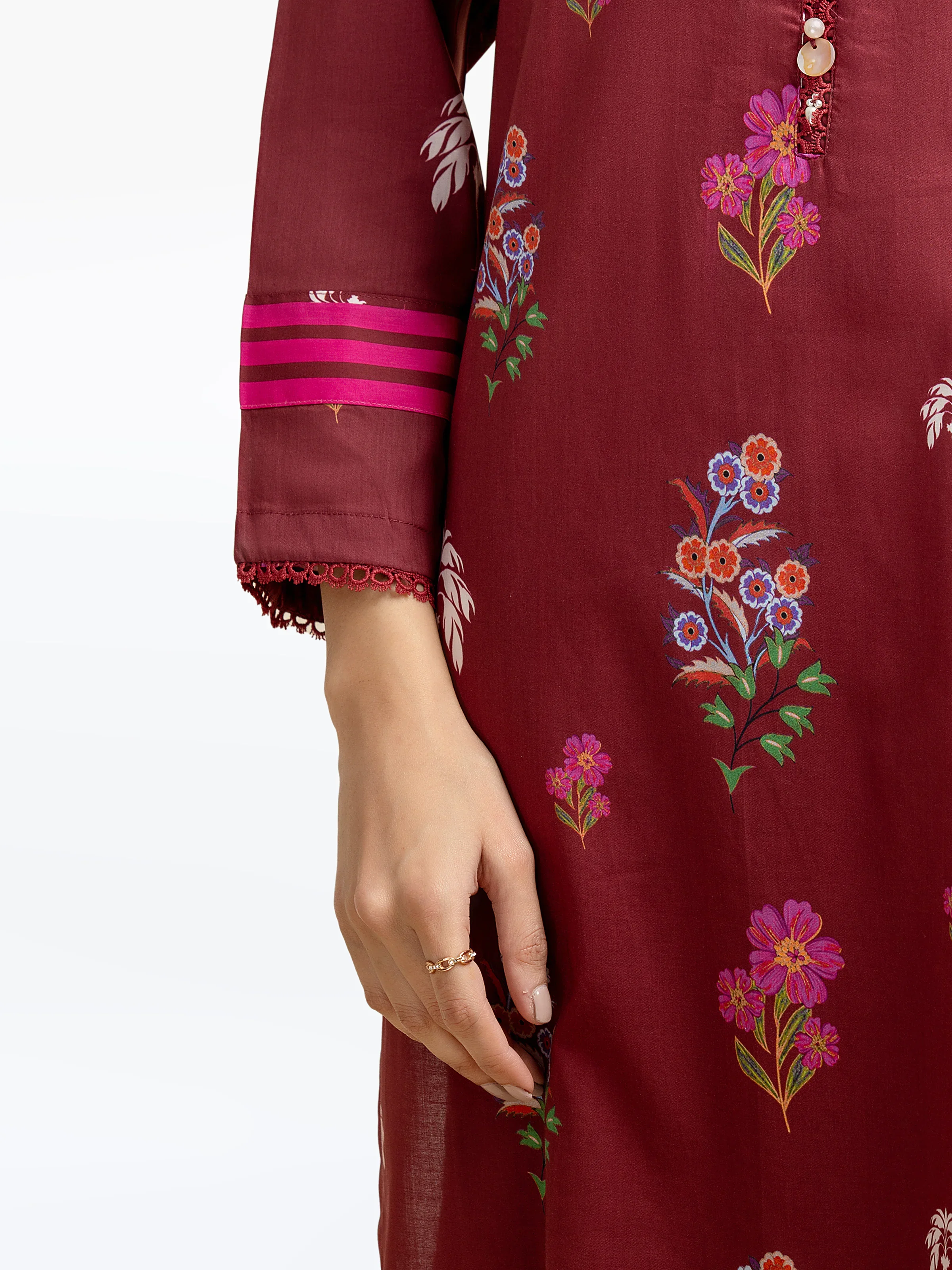 Printed Cambric Co-Ord Set - EWTKP5-81652ST - Image 4