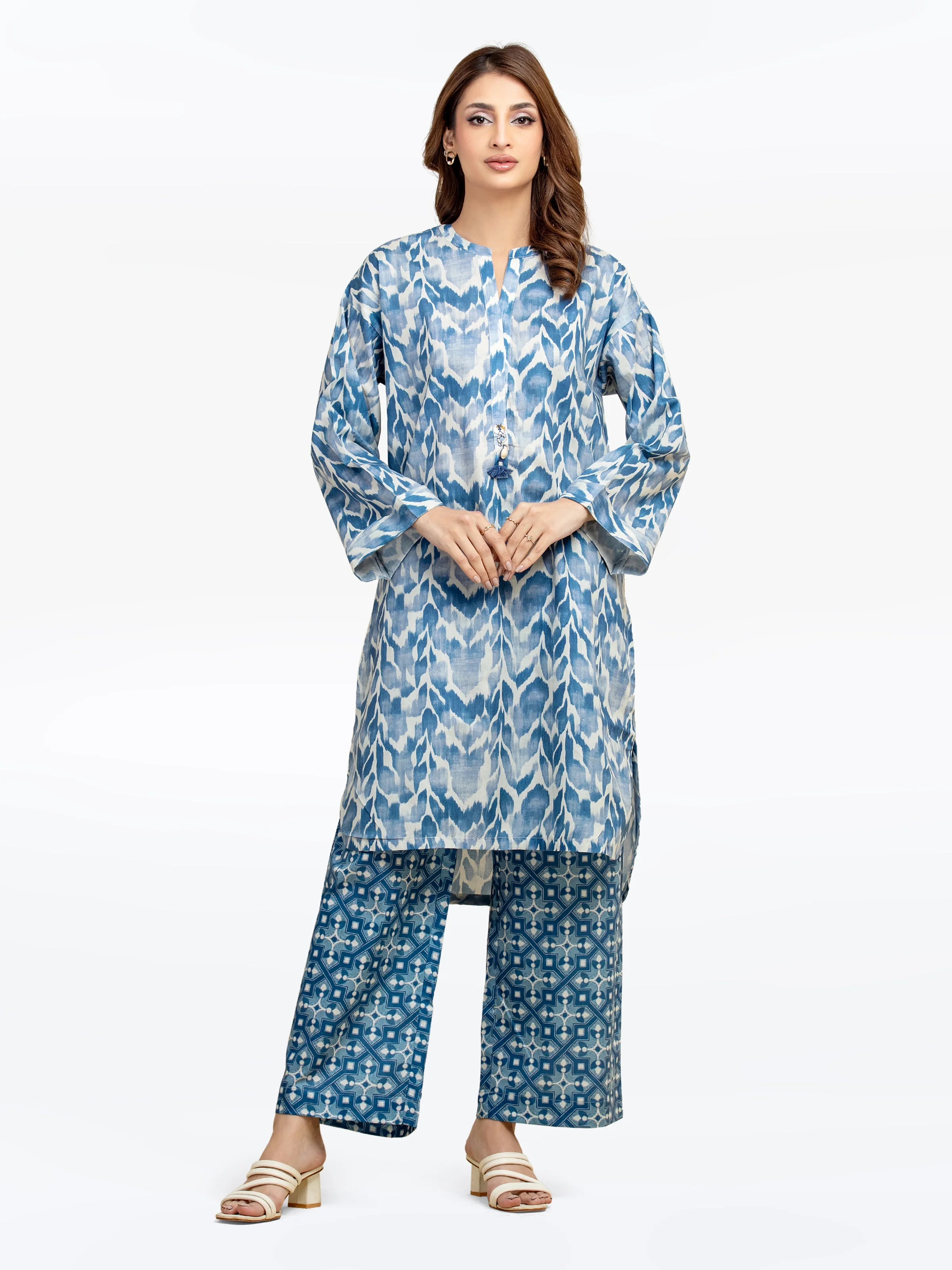 Printed Cambric Co-Ord Set - EWTKP5-81655ST