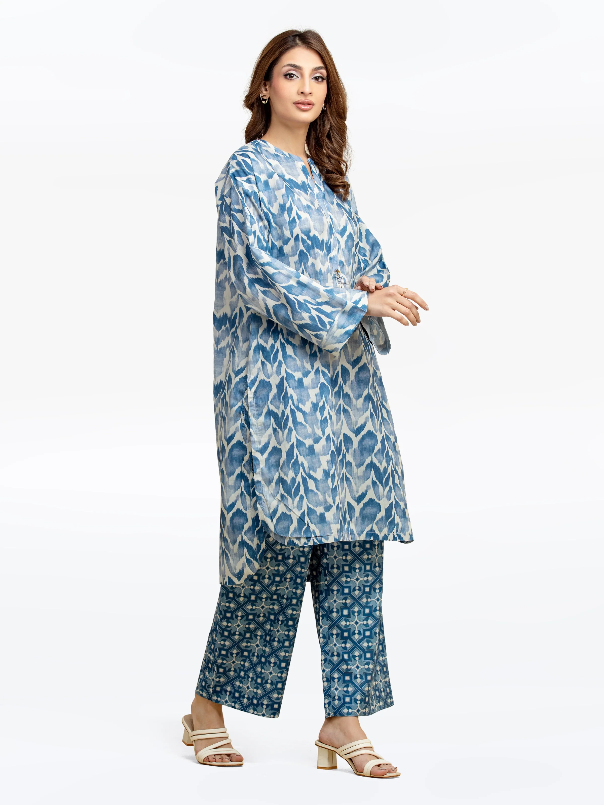 Printed Cambric Co-Ord Set - EWTKP5-81655ST - Image 4