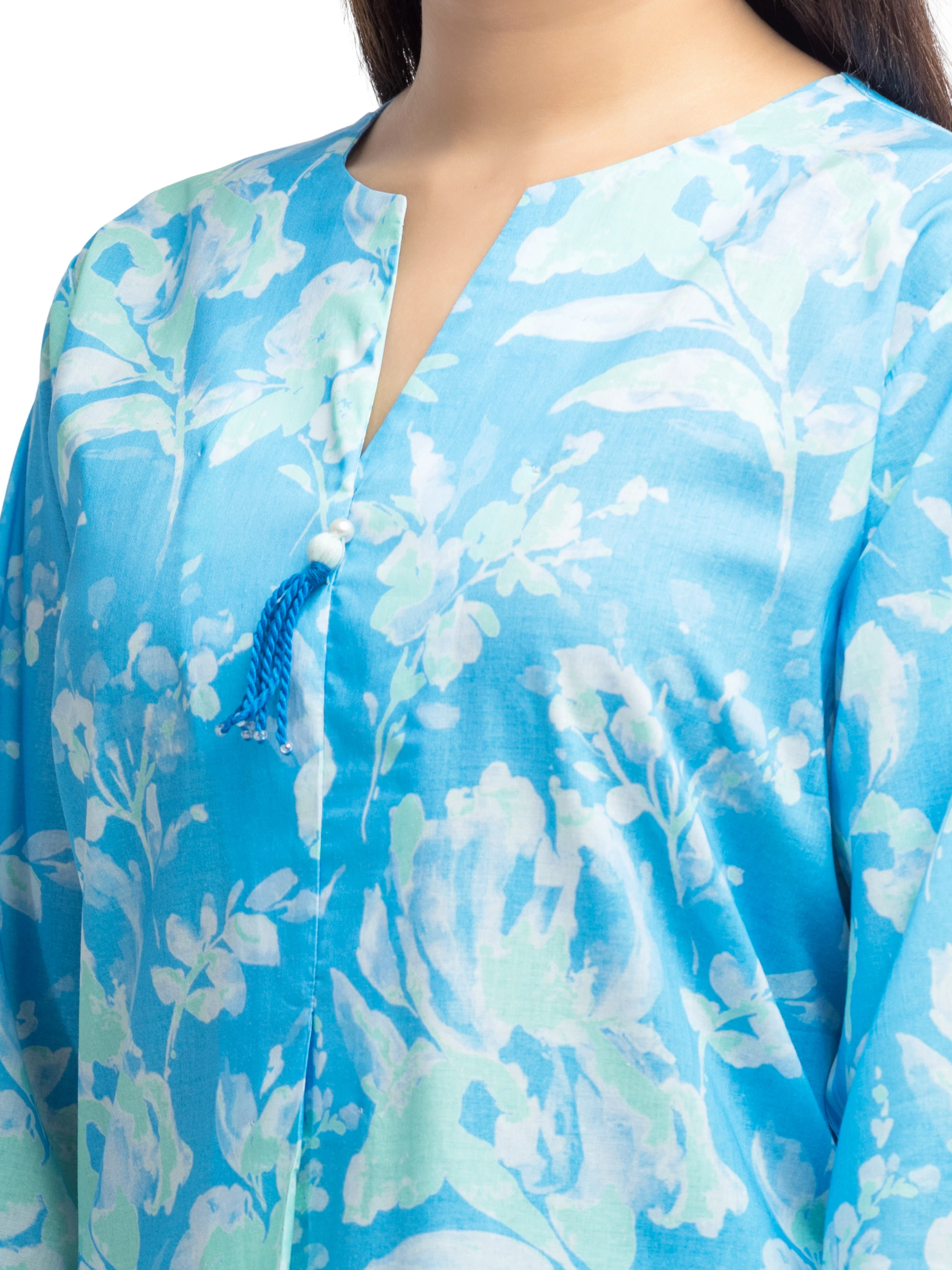 Printed Cambric Co-Ord Set - EWTKP5-81688ST - Image 3