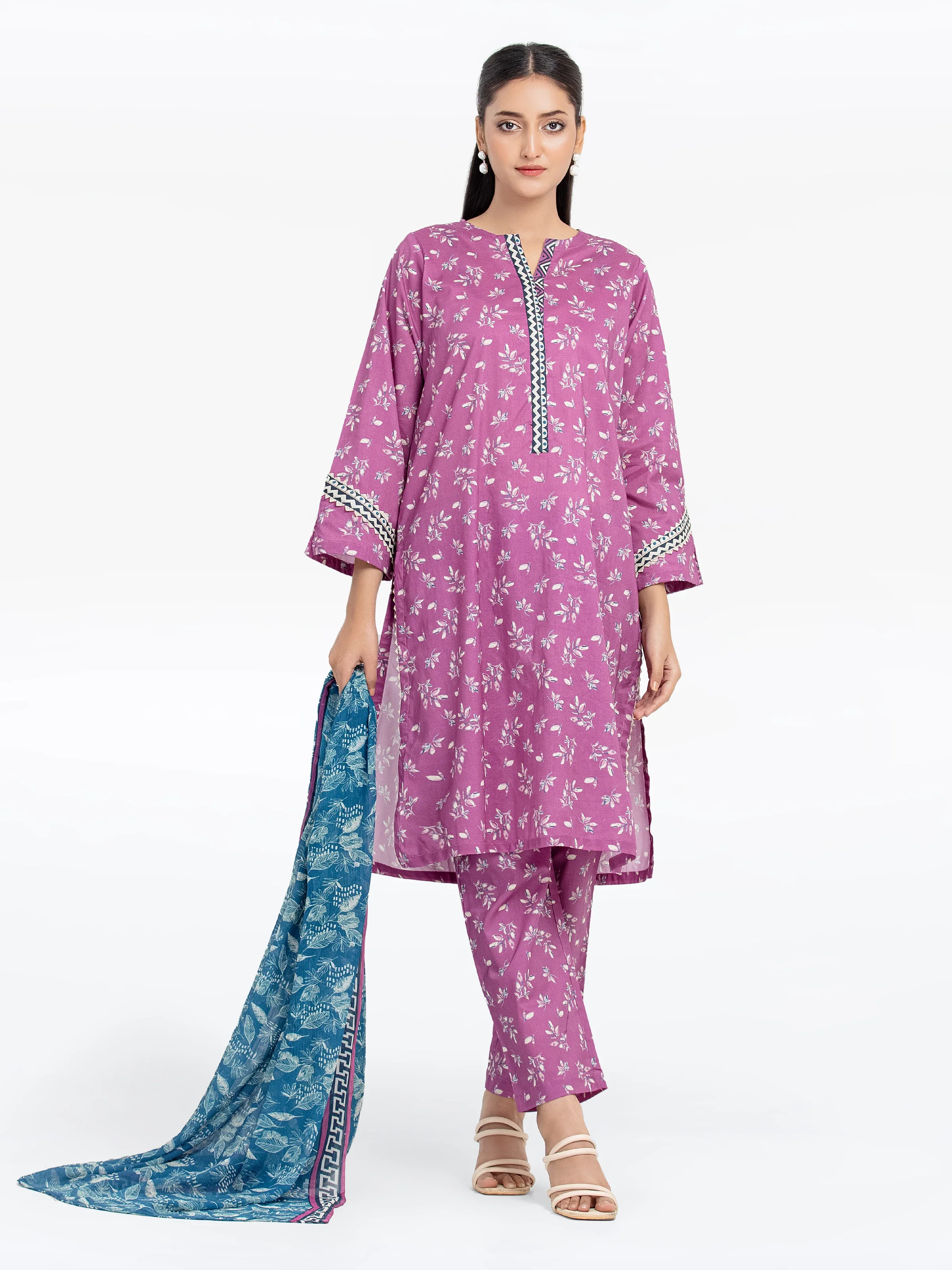 Printed Cambric Co-Ord Set - EWTKP5-81711ST