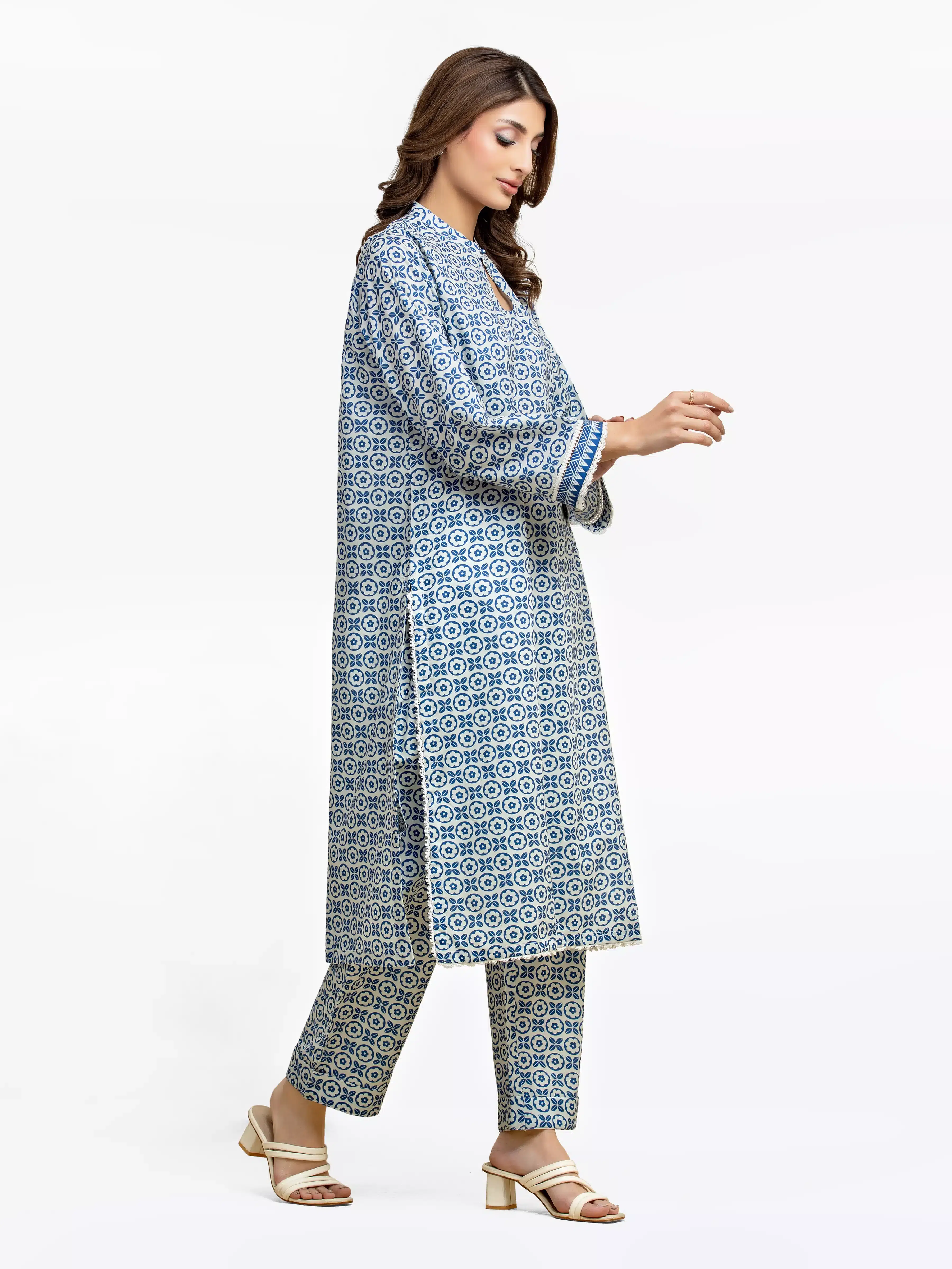 Printed Cambric Co-Ord Set - EWTKP5-82121ST - Image 5