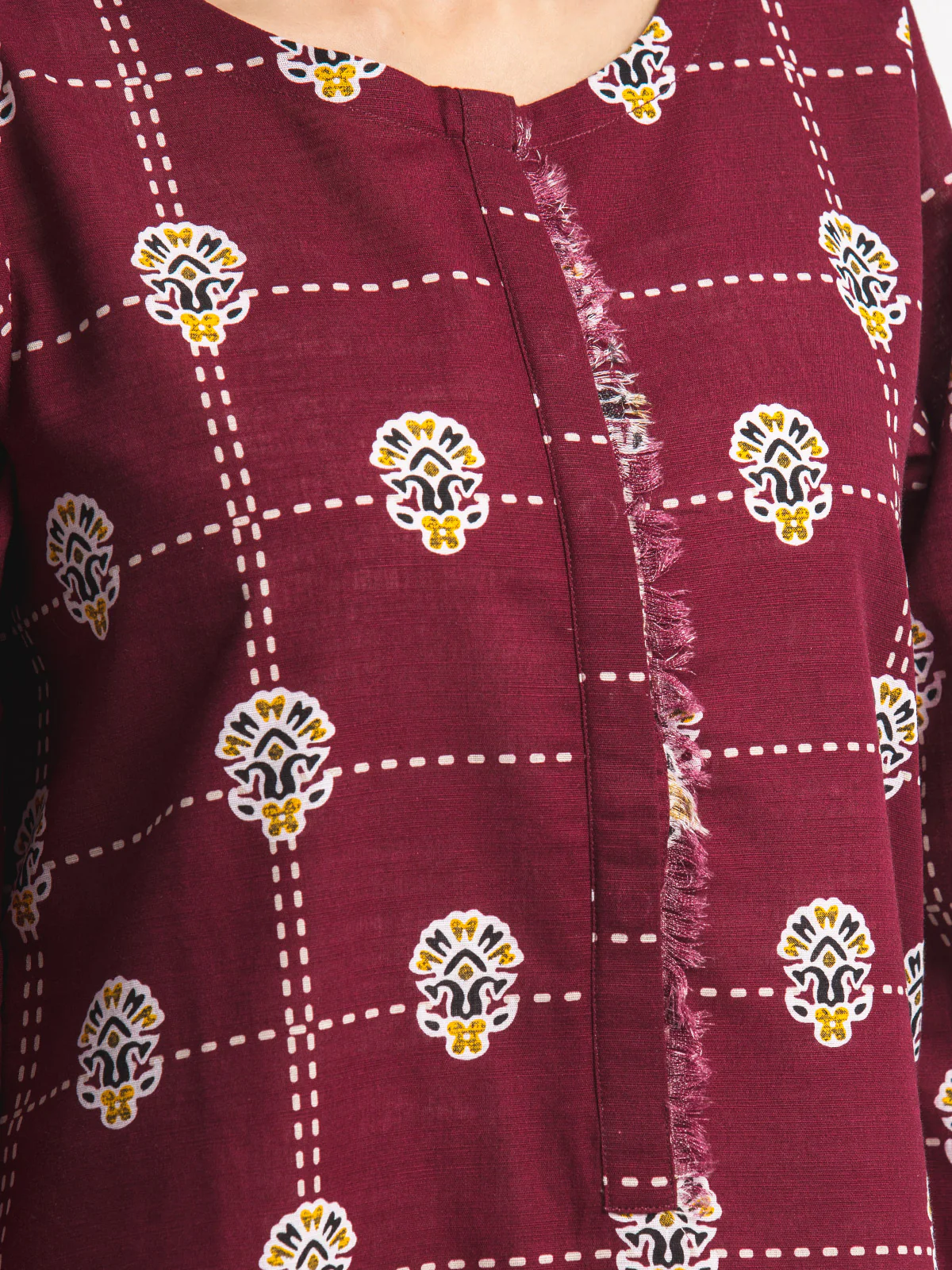 Printed Khaddar Shirt Trouser - EWTKP24-69636ST - Image 4