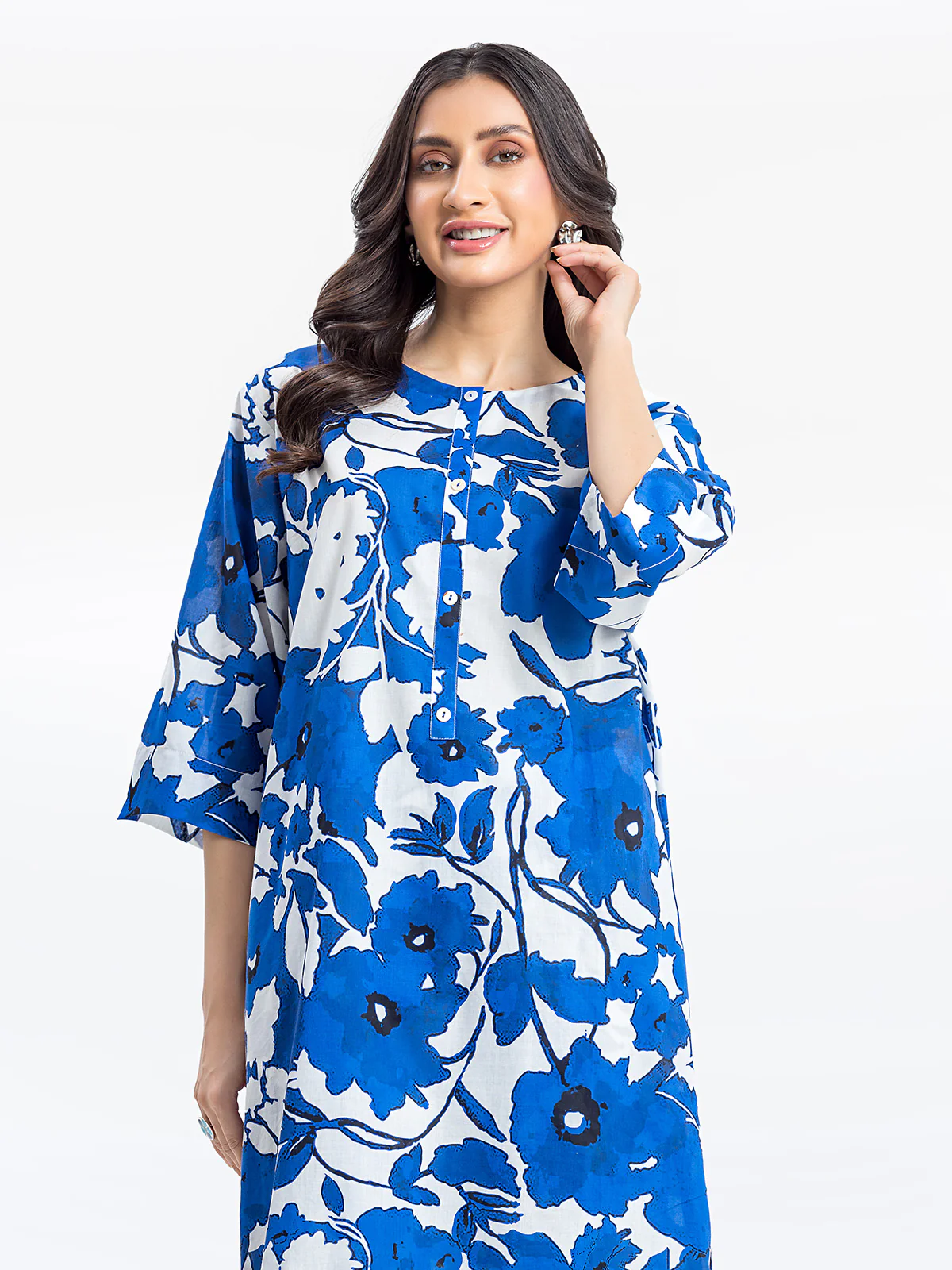 Printed Lawn Co-Ord Set - EWTKP24-81101ST - Image 3
