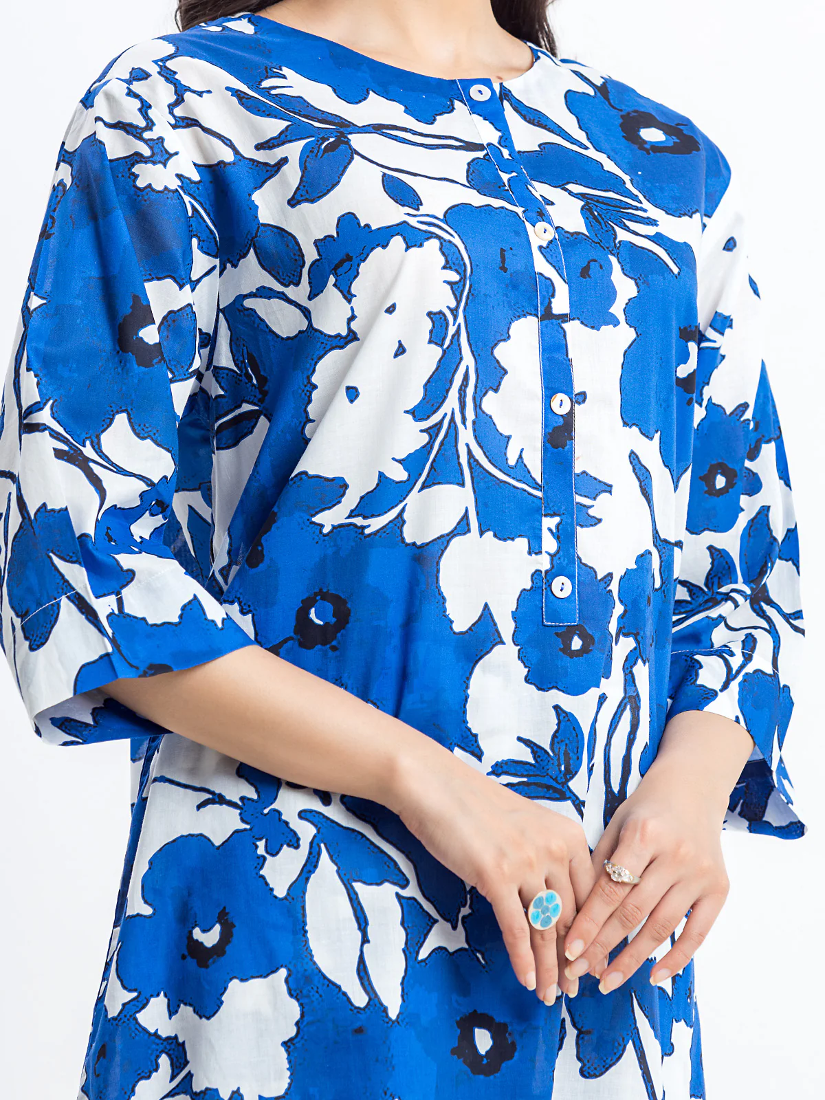 Printed Lawn Co-Ord Set - EWTKP24-81101ST - Image 4