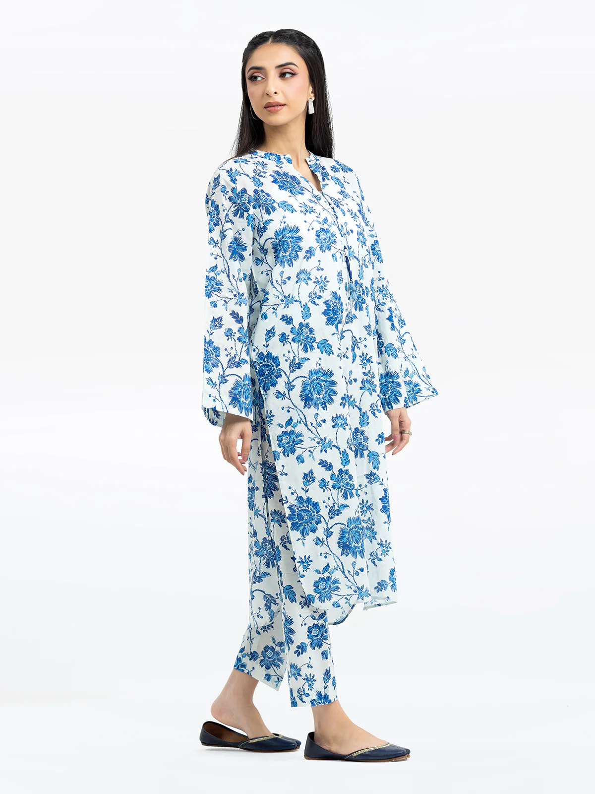 Printed Lawn Co-Ord Set - EWTKP24-81138ST - Image 4