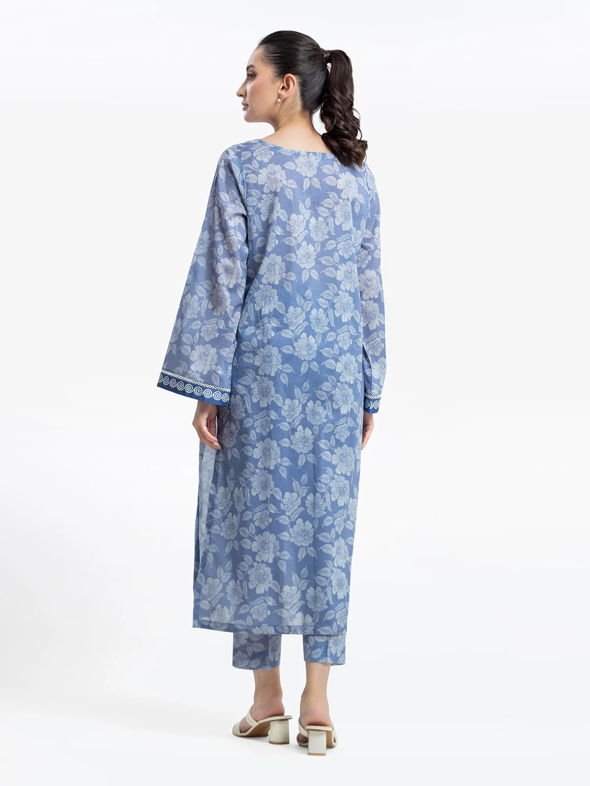 Printed Lawn Co-Ord Set - EWTKP24-81313ST - Image 5