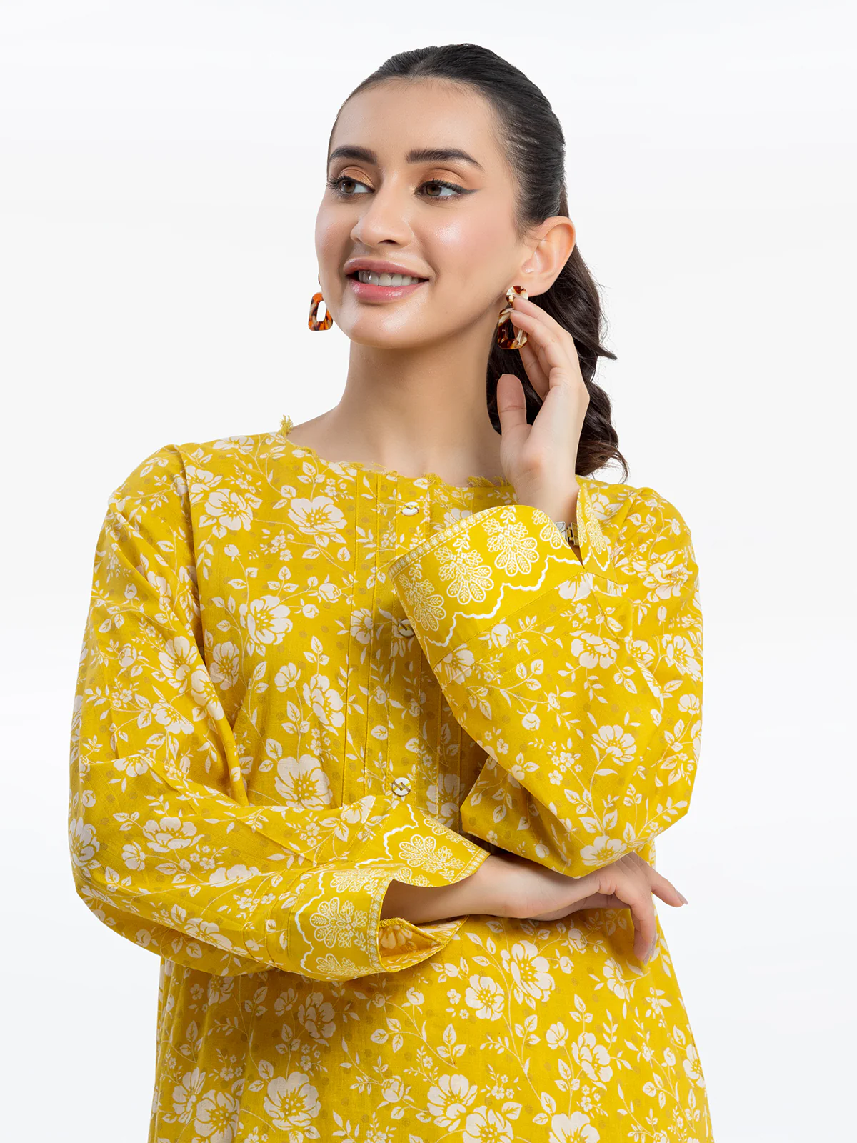 Printed Lawn Co-Ord Set - EWTKP24-81317ST - Image 2