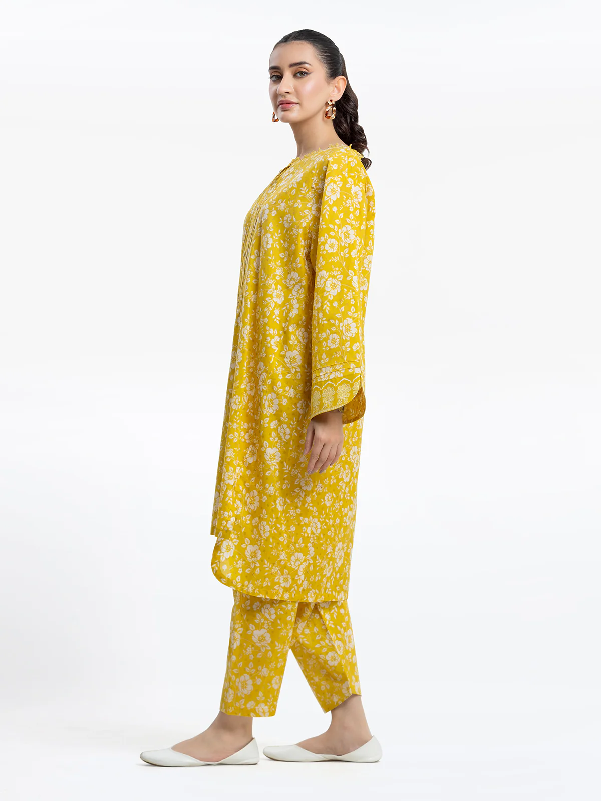 Printed Lawn Co-Ord Set - EWTKP24-81317ST - Image 4