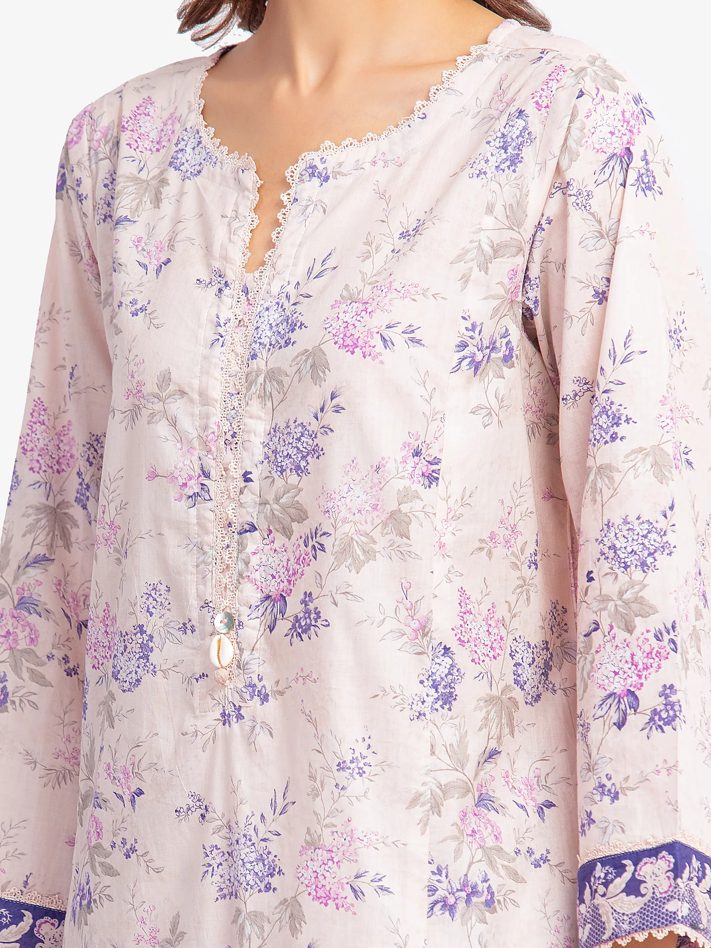 Printed Lawn Co-Ord Set - EWTKP5-81078ST - Image 2