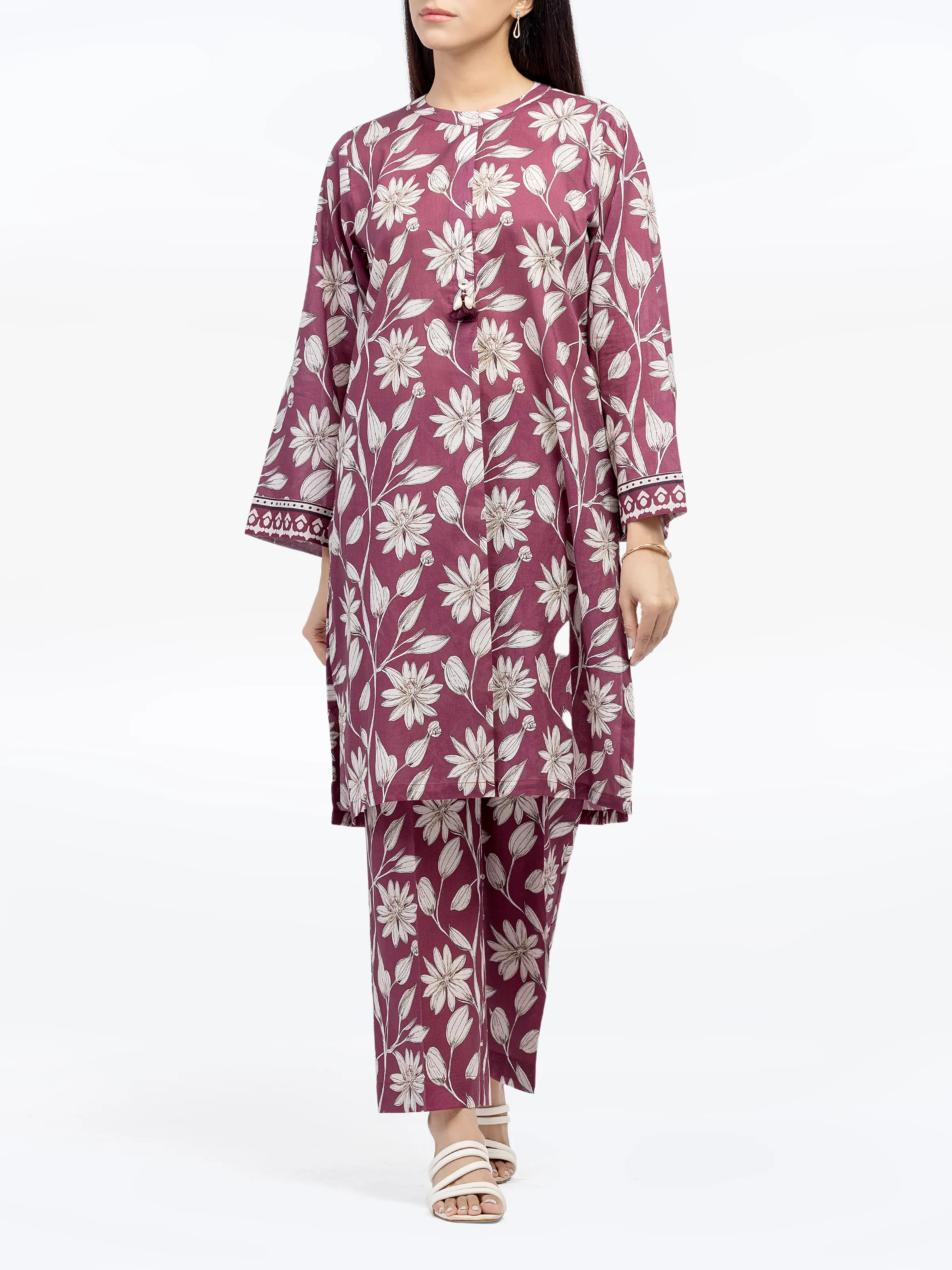 Printed Lawn Co-Ord Set - EWTKP5-81851ST