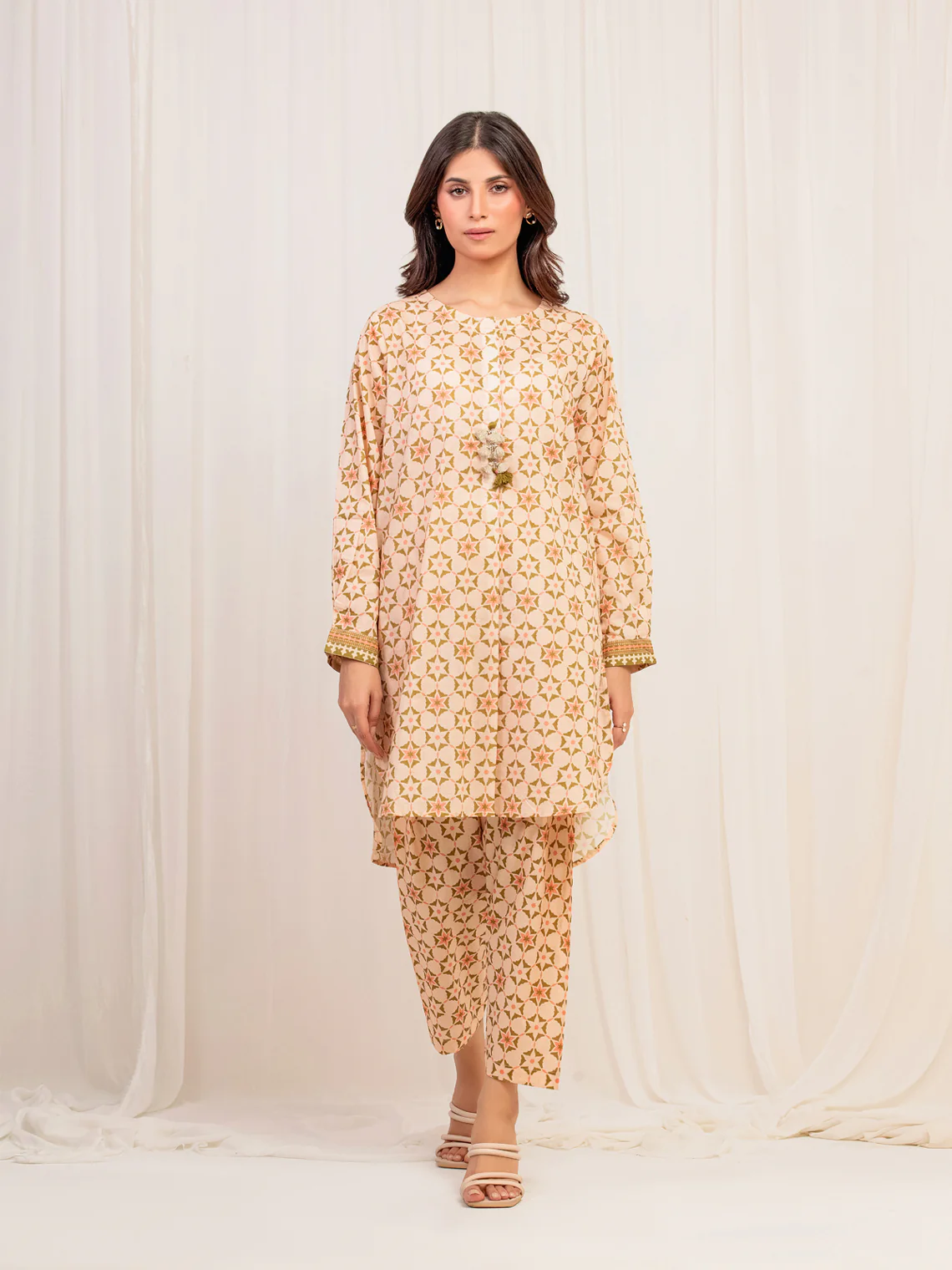 Printed Lawn Co-Ord Set - EWTKP5-81855ST