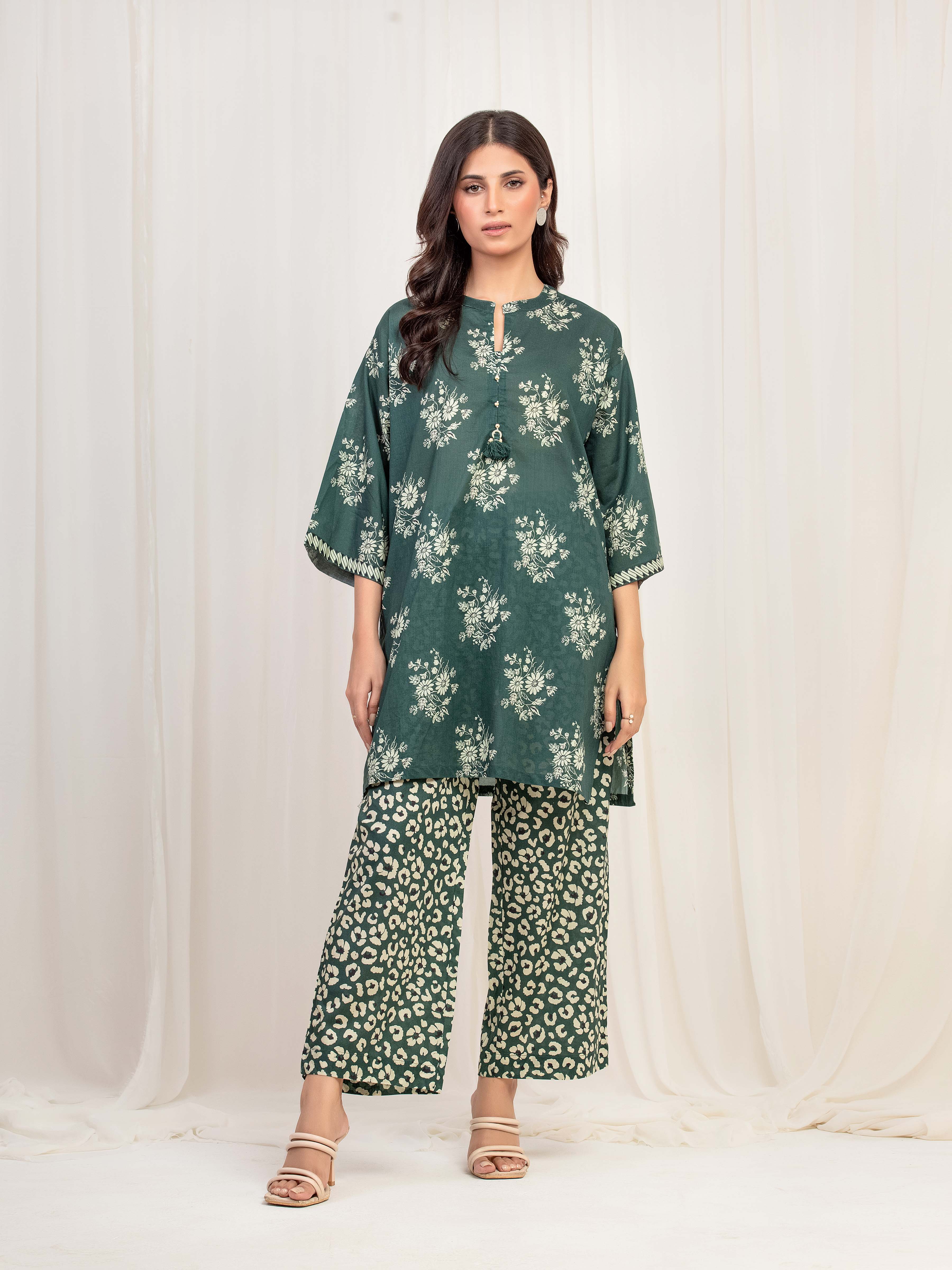 Printed Lawn Co-Ord Set - EWTKP5-81857ST