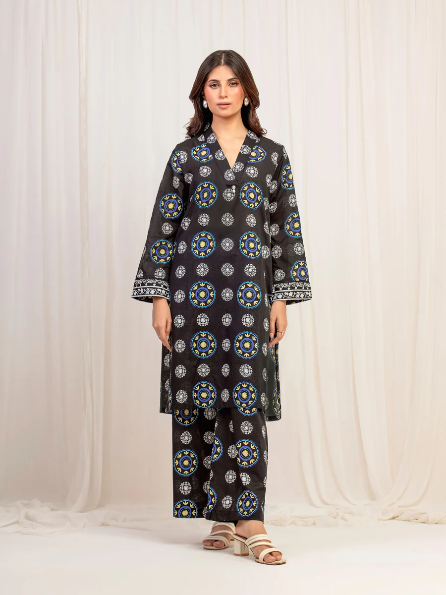 Printed Lawn Co-Ord Set - EWTKP5-81858ST