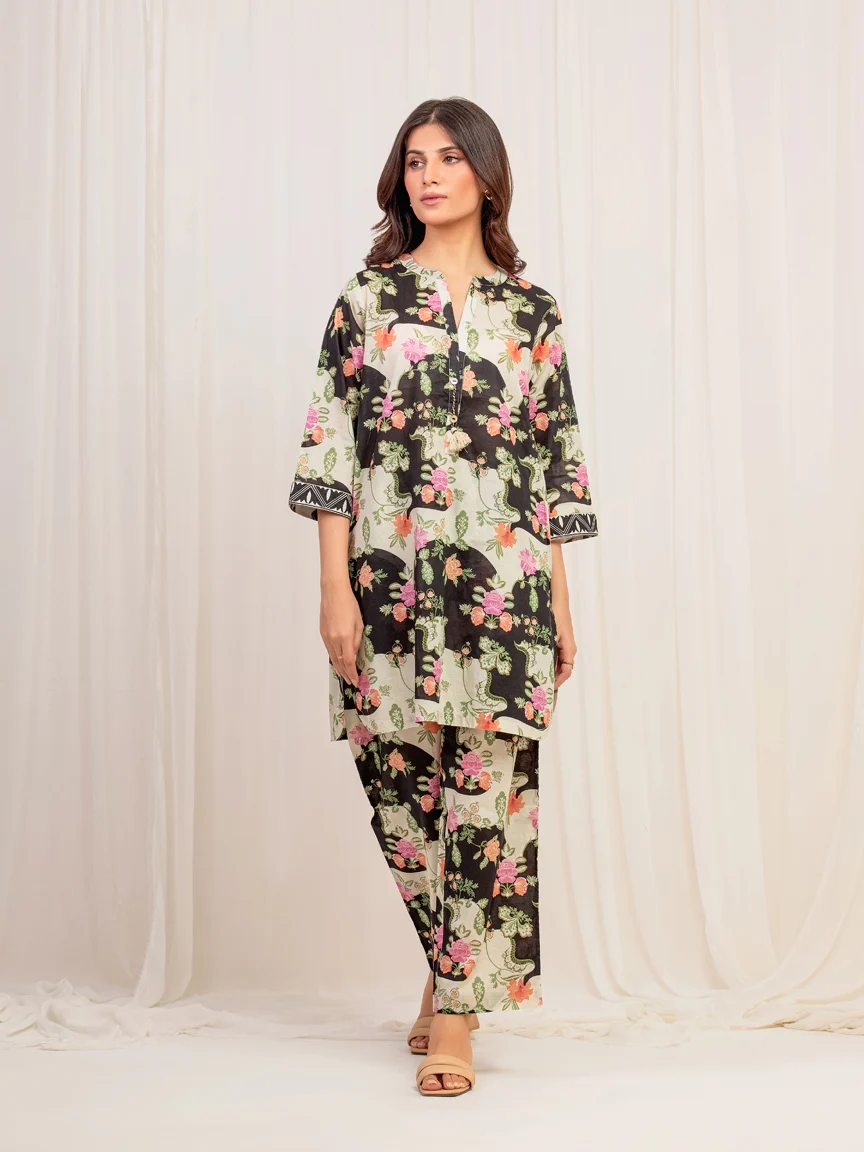 Printed Lawn Co-Ord Set - EWTKP5-81867ST