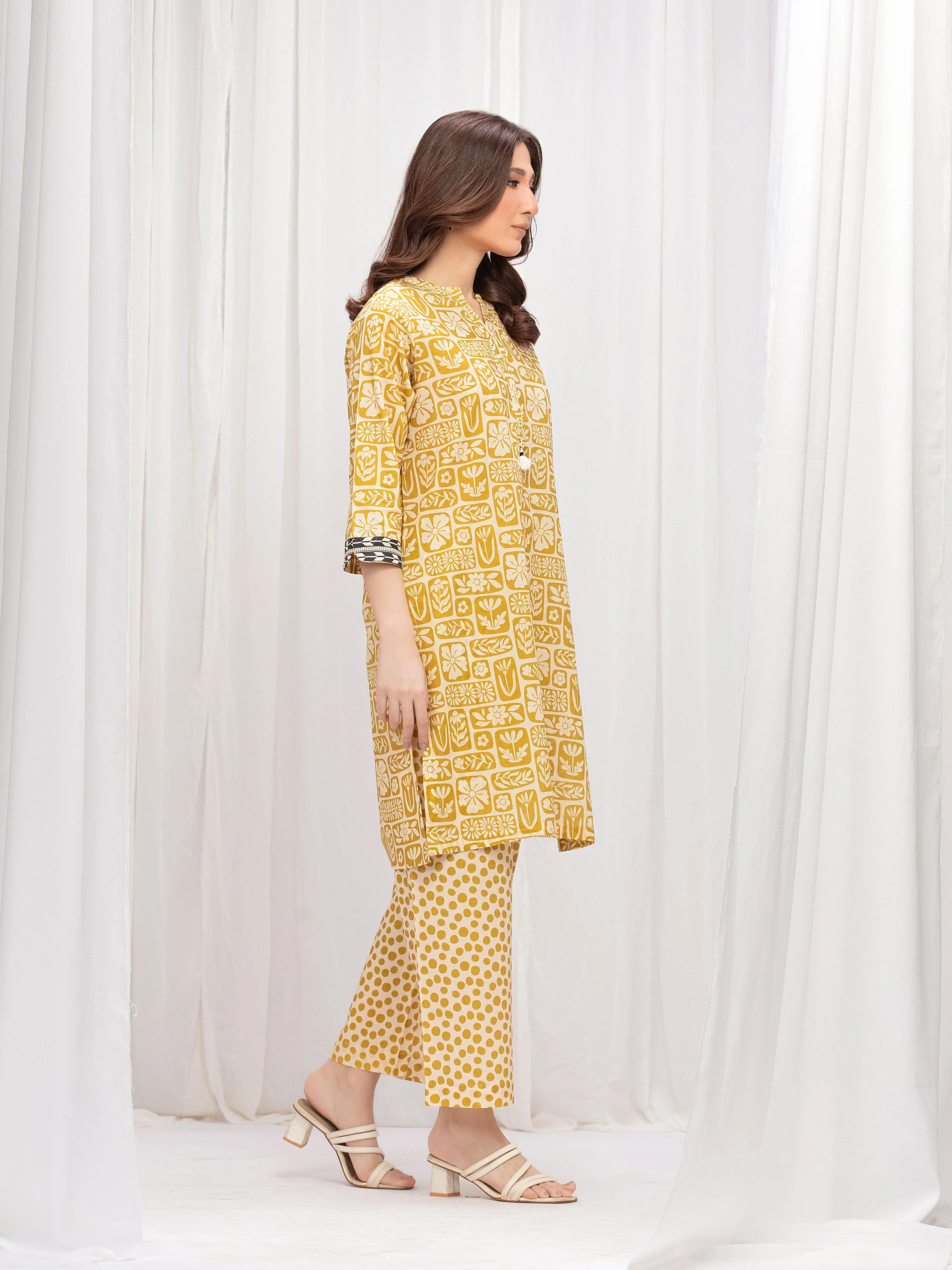 Printed Lawn Co-Ord Set - EWTKP5-81873ST - Image 5