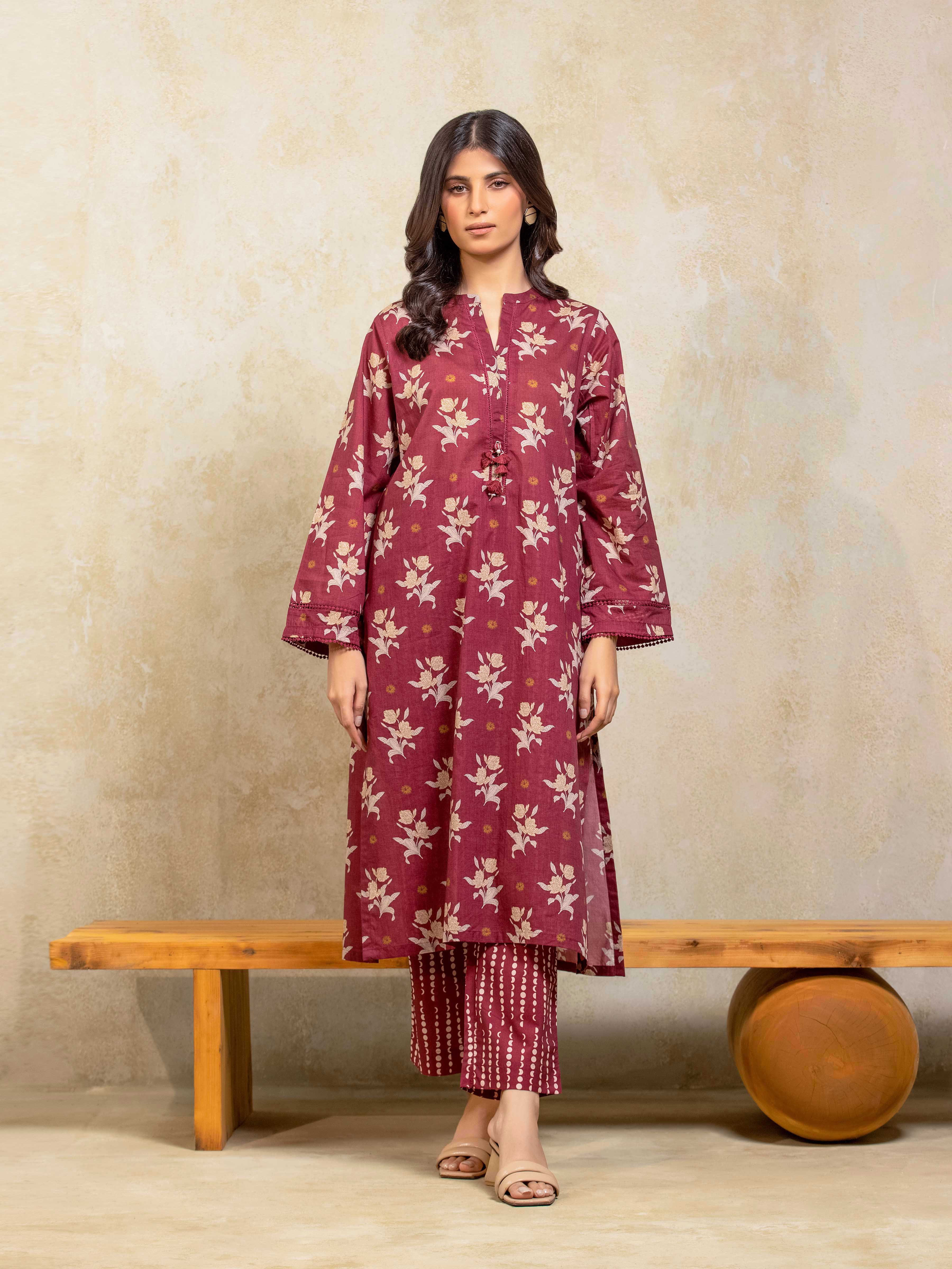 Printed Lawn Co-Ord Set - EWTKP5-81887ST