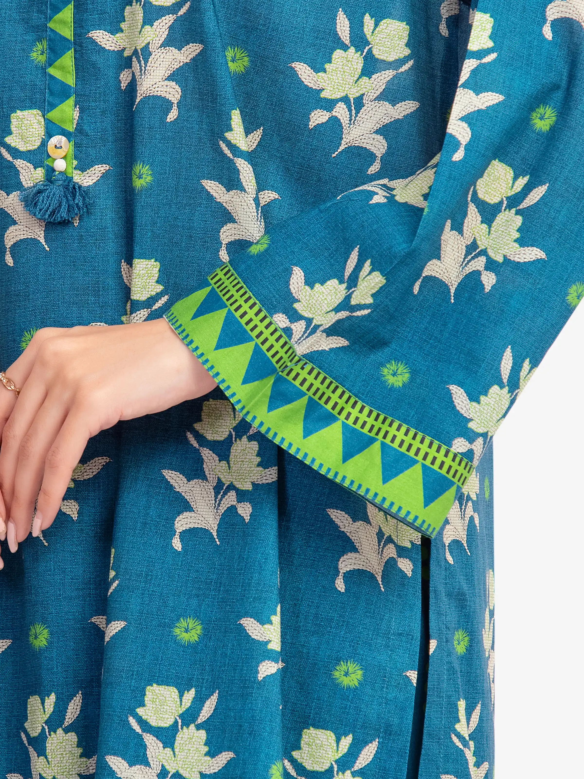 Printed Lawn Co-Ord Set - EWTKP5-81888ST - Image 3