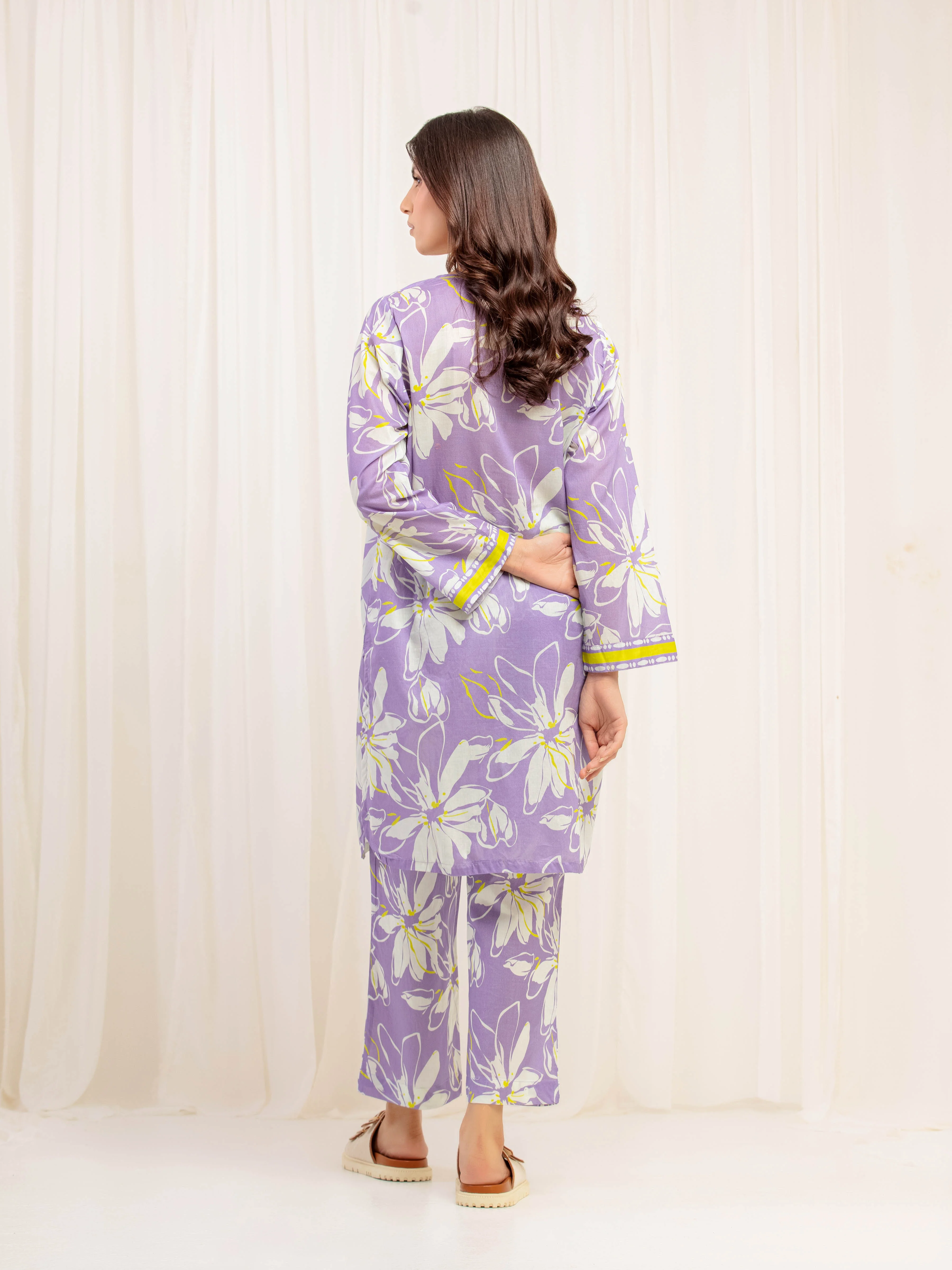 Printed Lawn Co-Ord Set - EWTKP5-81895ST - Image 5